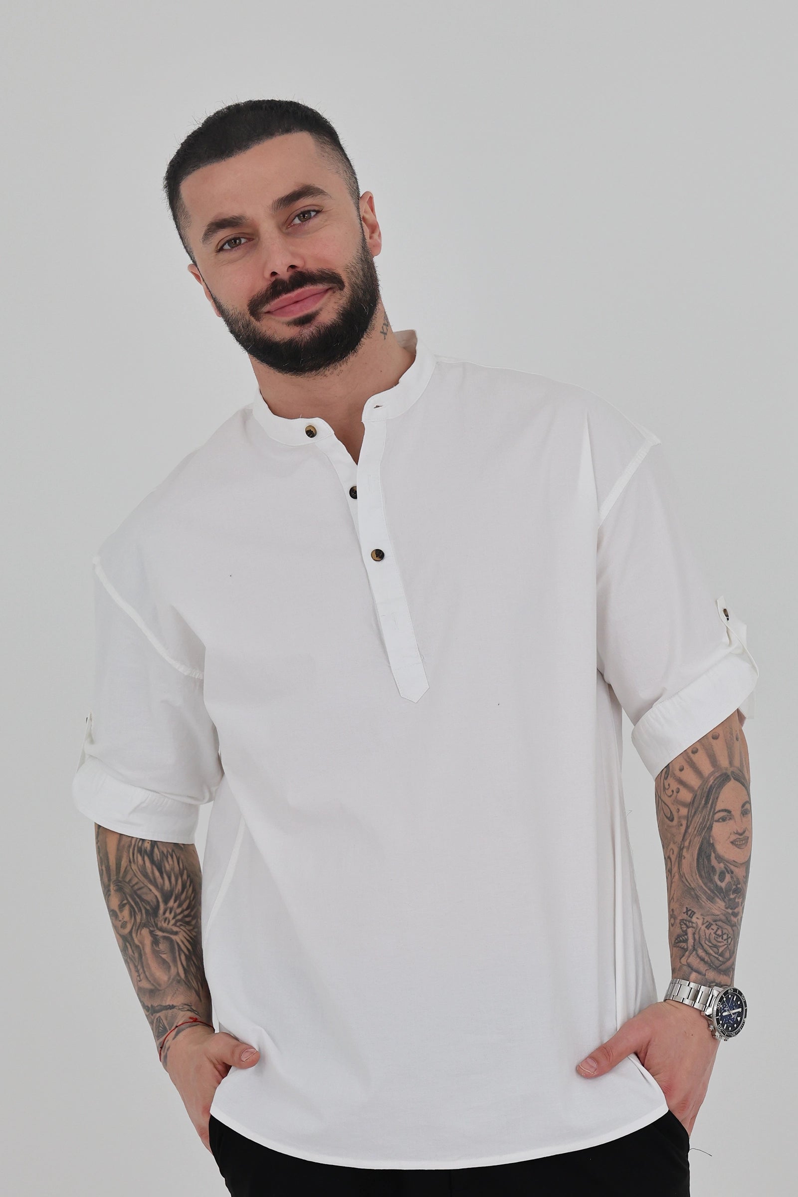 Kemishe popover shirt