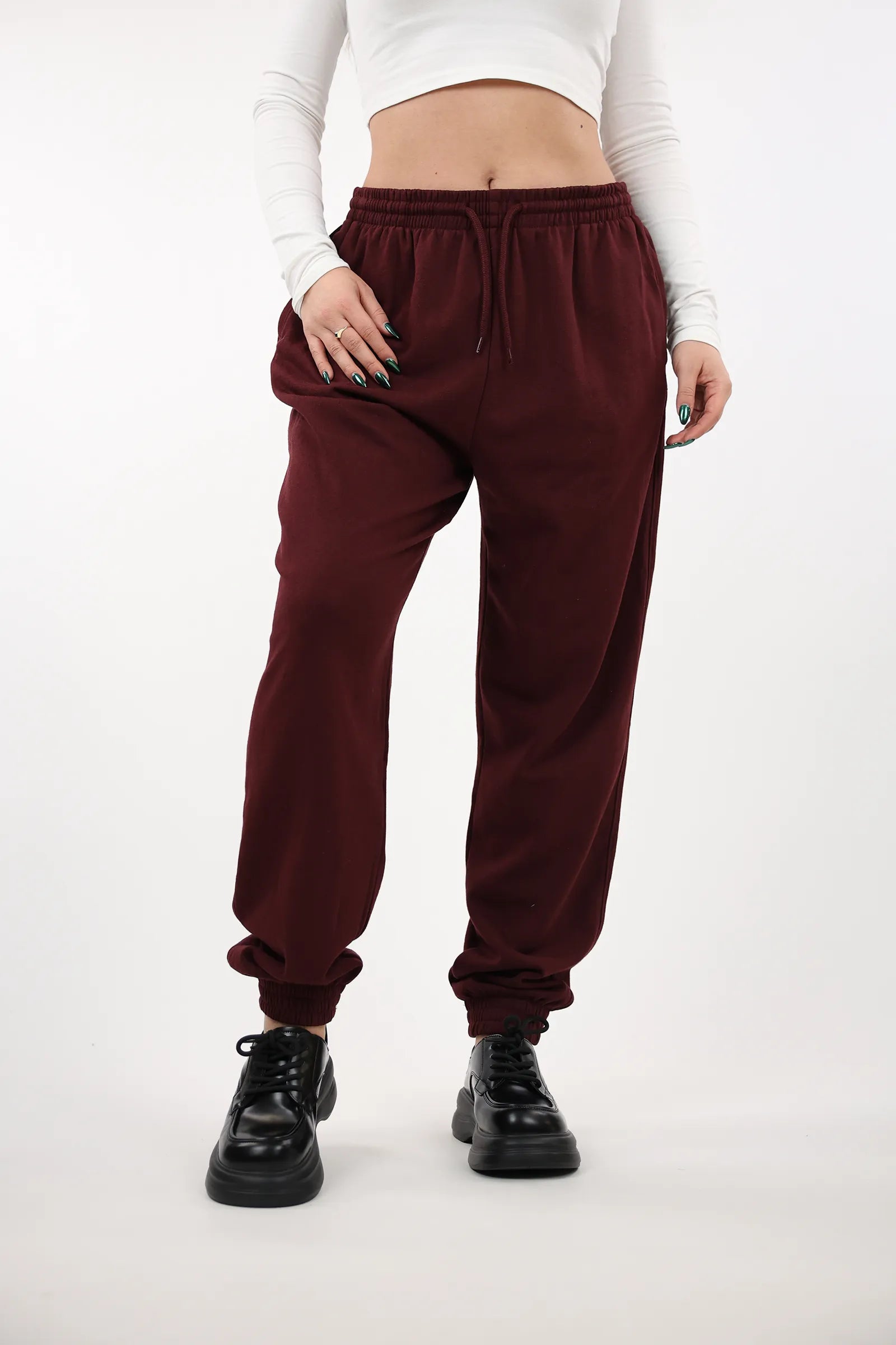 TRENERKA elastic waist fleece