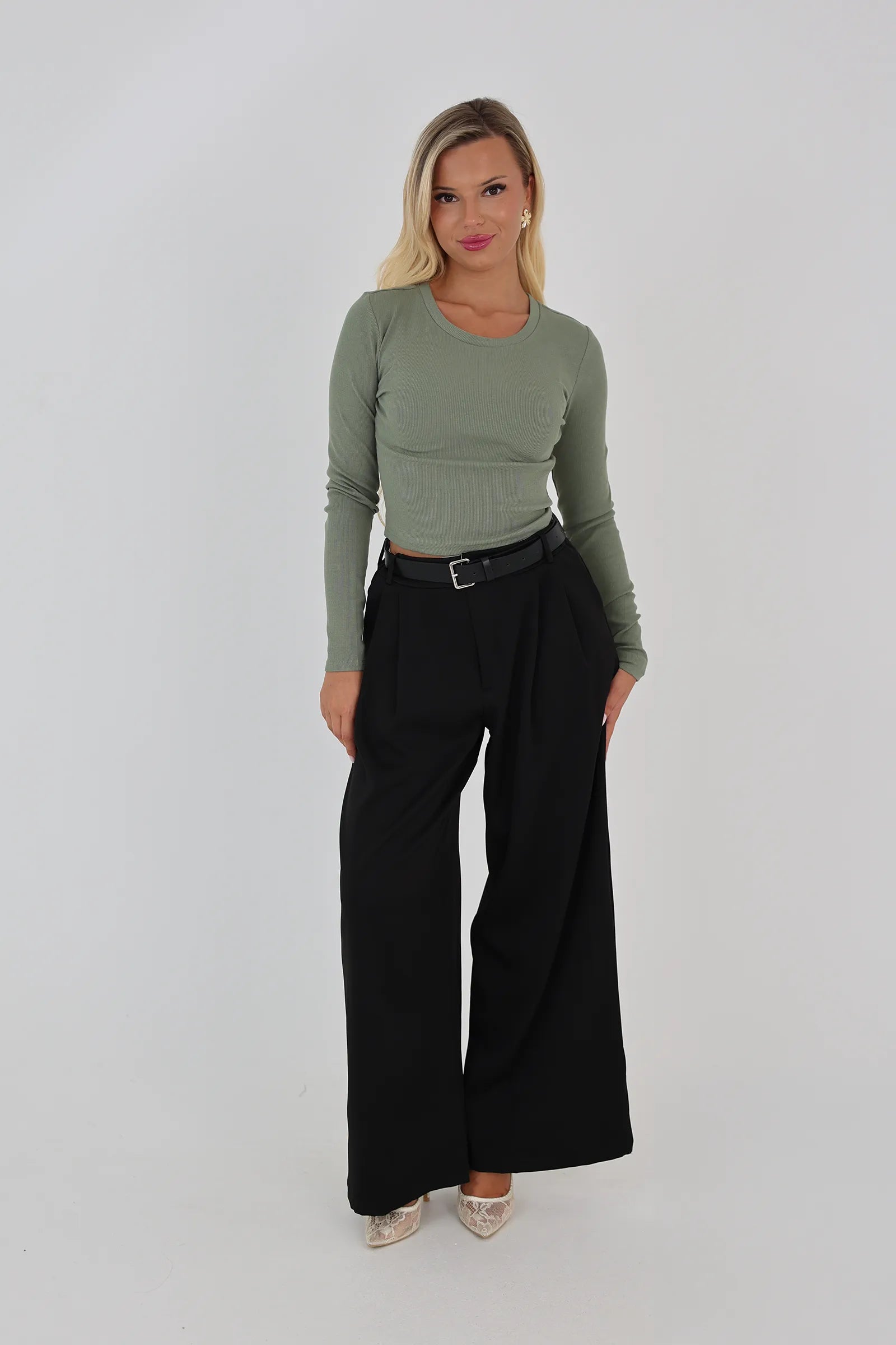 Bluze crewneck crop