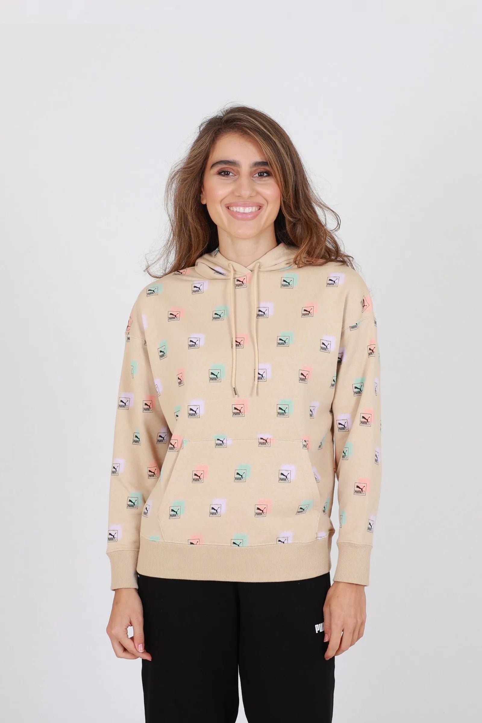 DUKS PUMA Brand love aop hoodie tr w