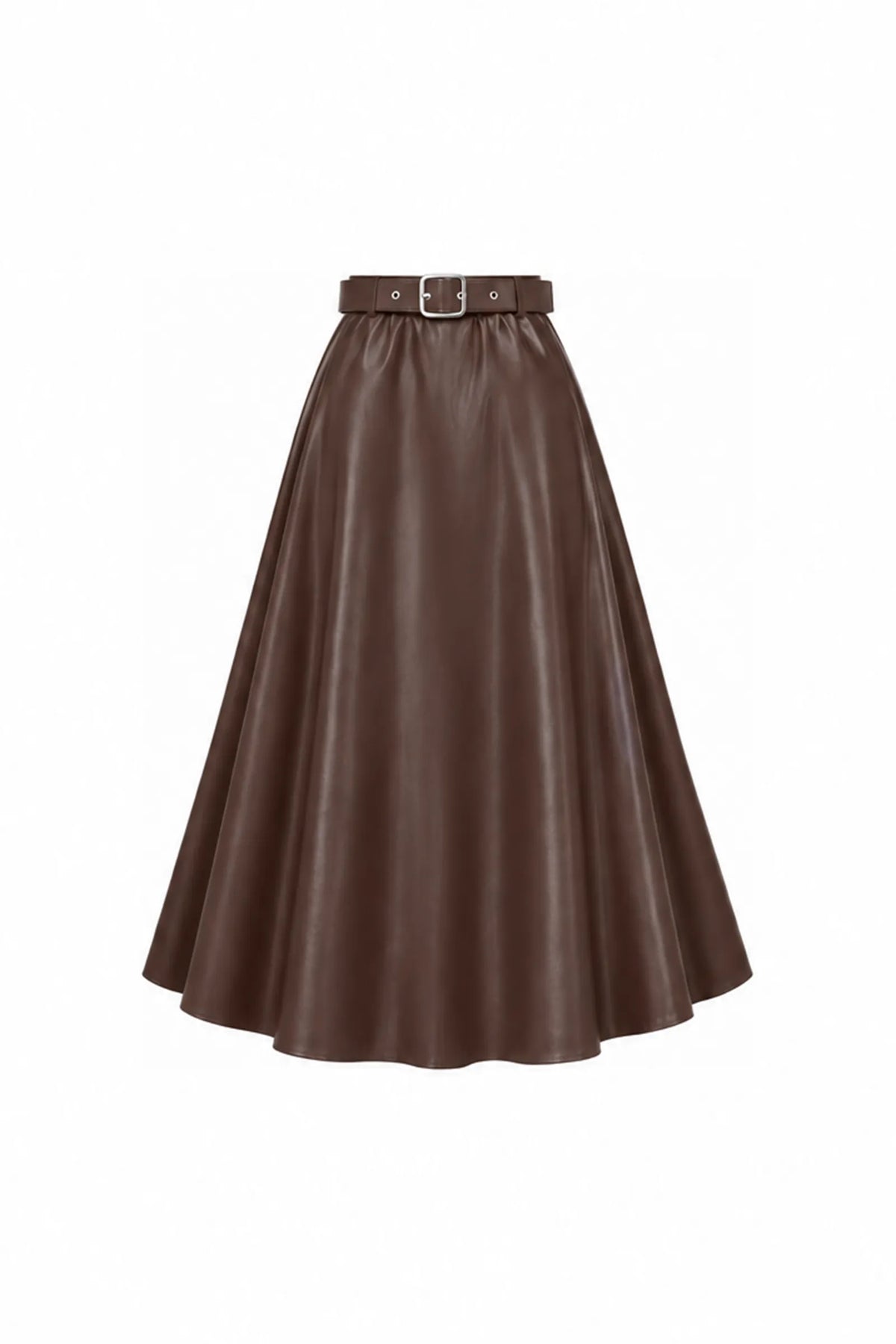 Fund belted faux