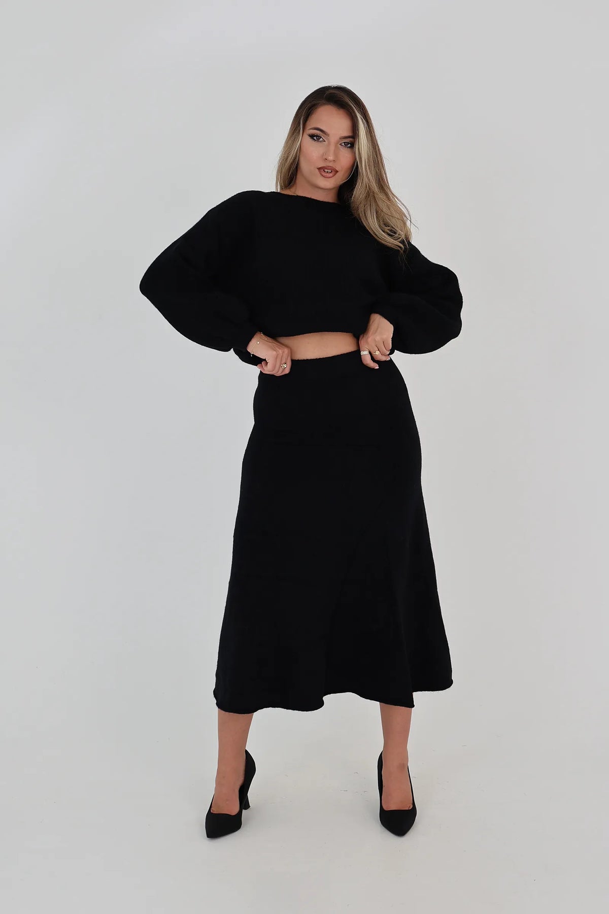 Fund  two-piece knit