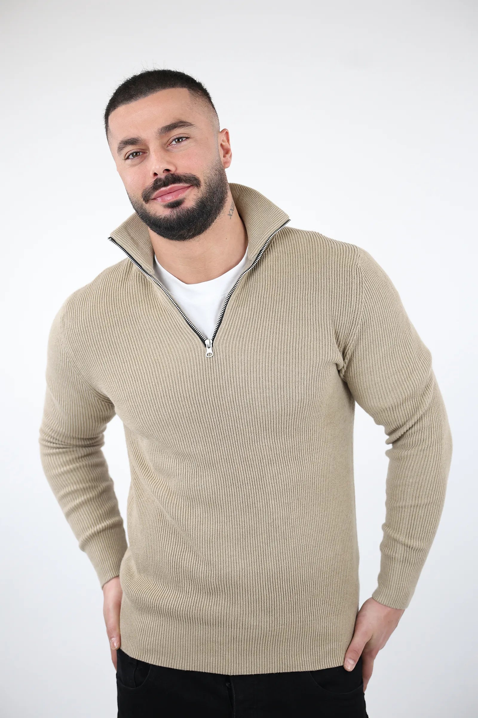 XHEMPER Rust Pullover