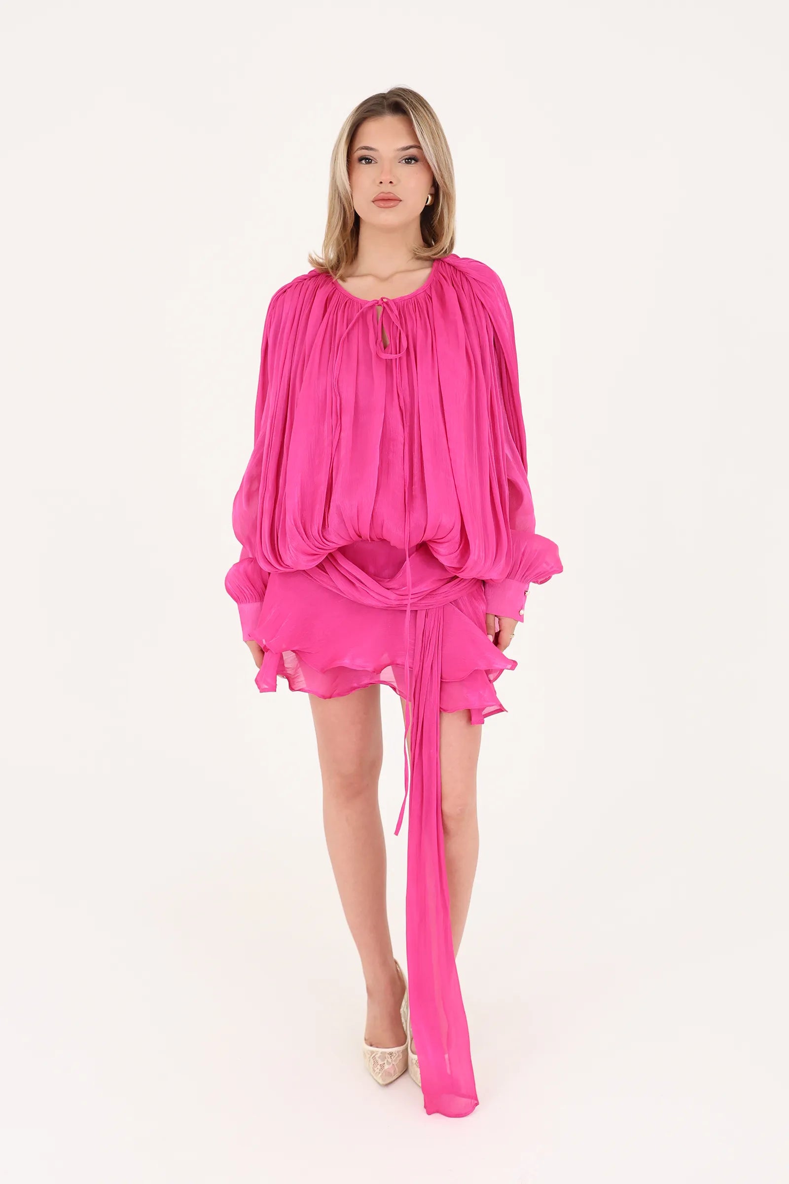 Set fuchsia balloon