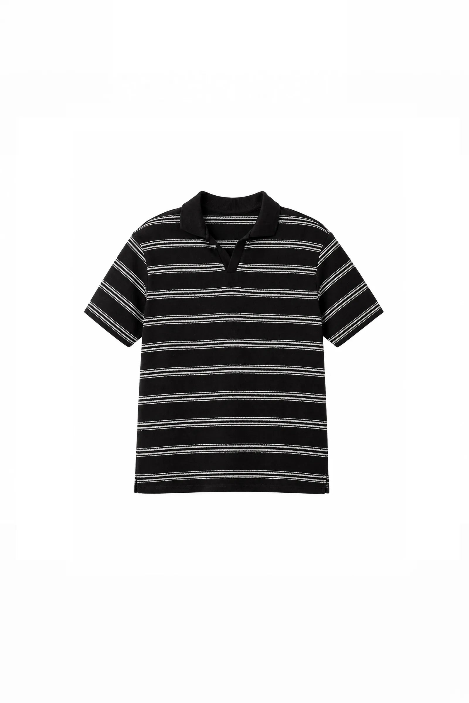 Maice striped v neck
