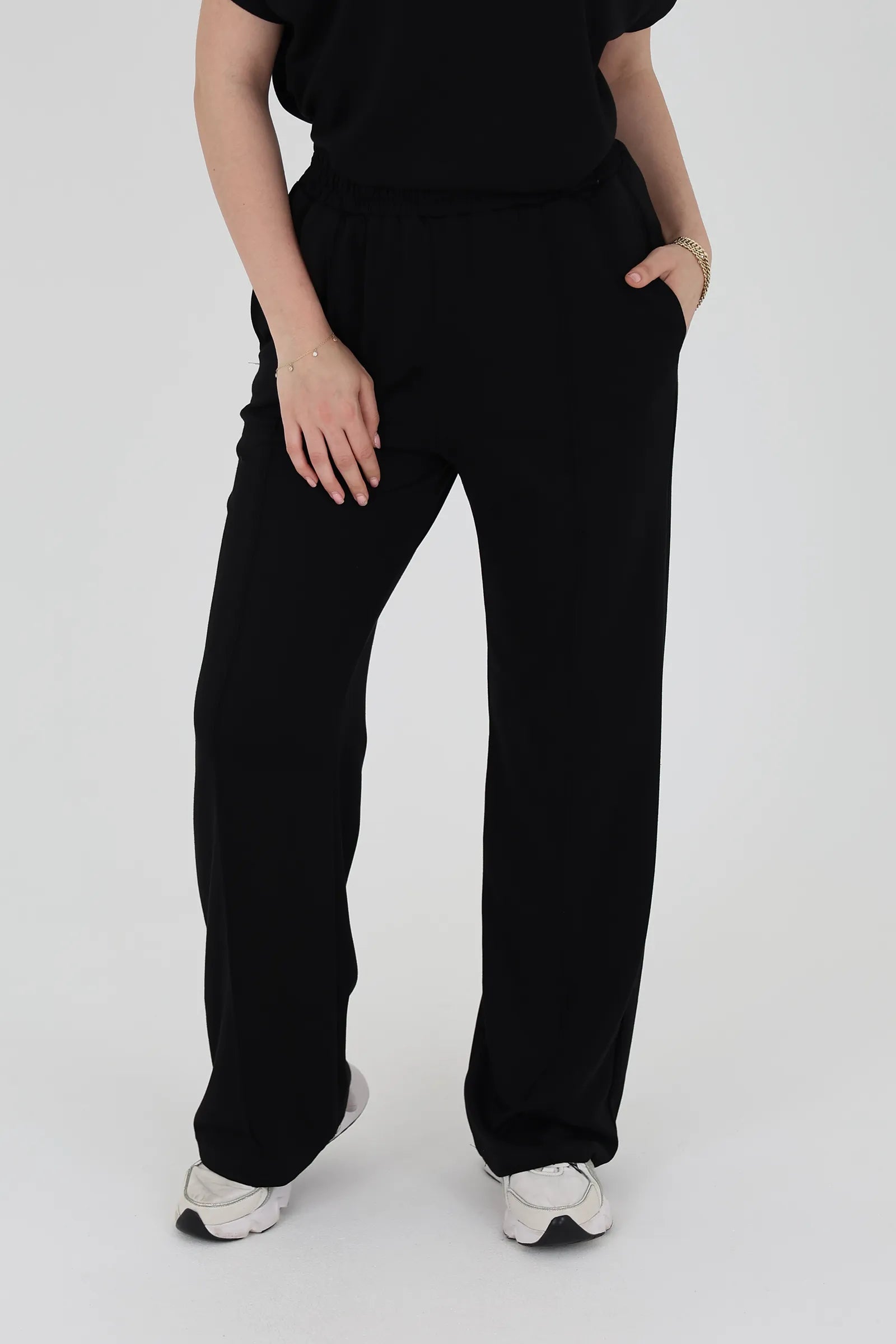 Trenerka wide leg joggers