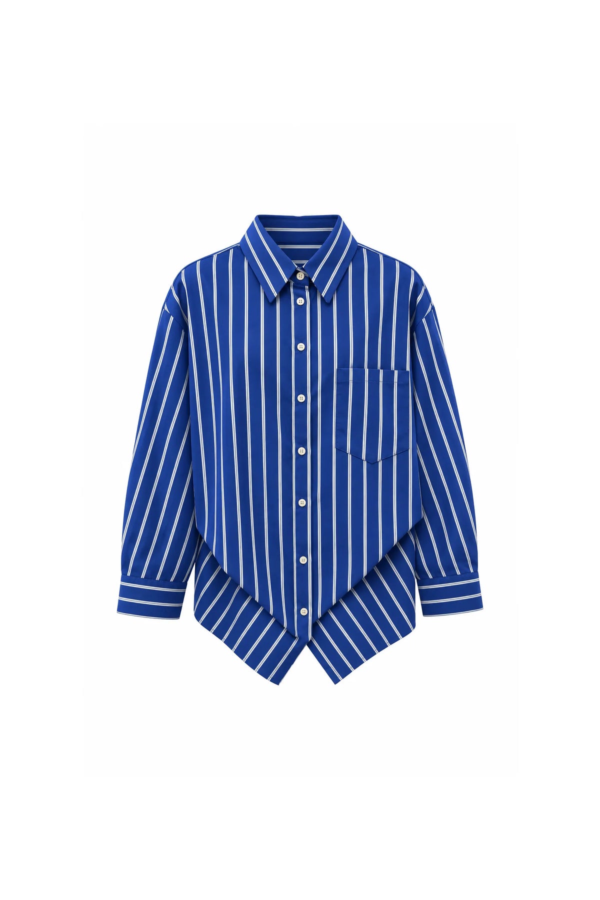 Kemishe oversized blue stripe