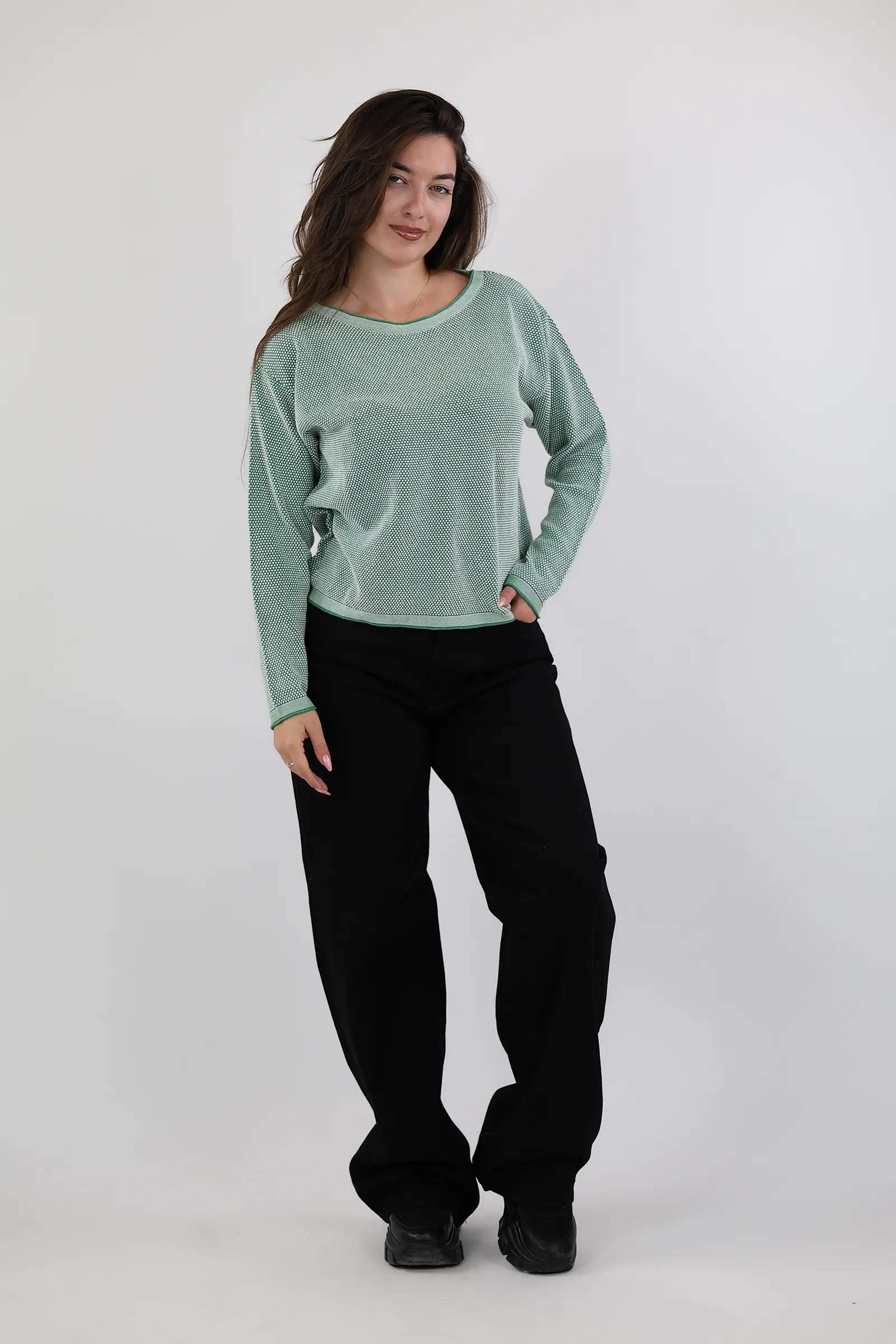BLUZË BASIC WASHED