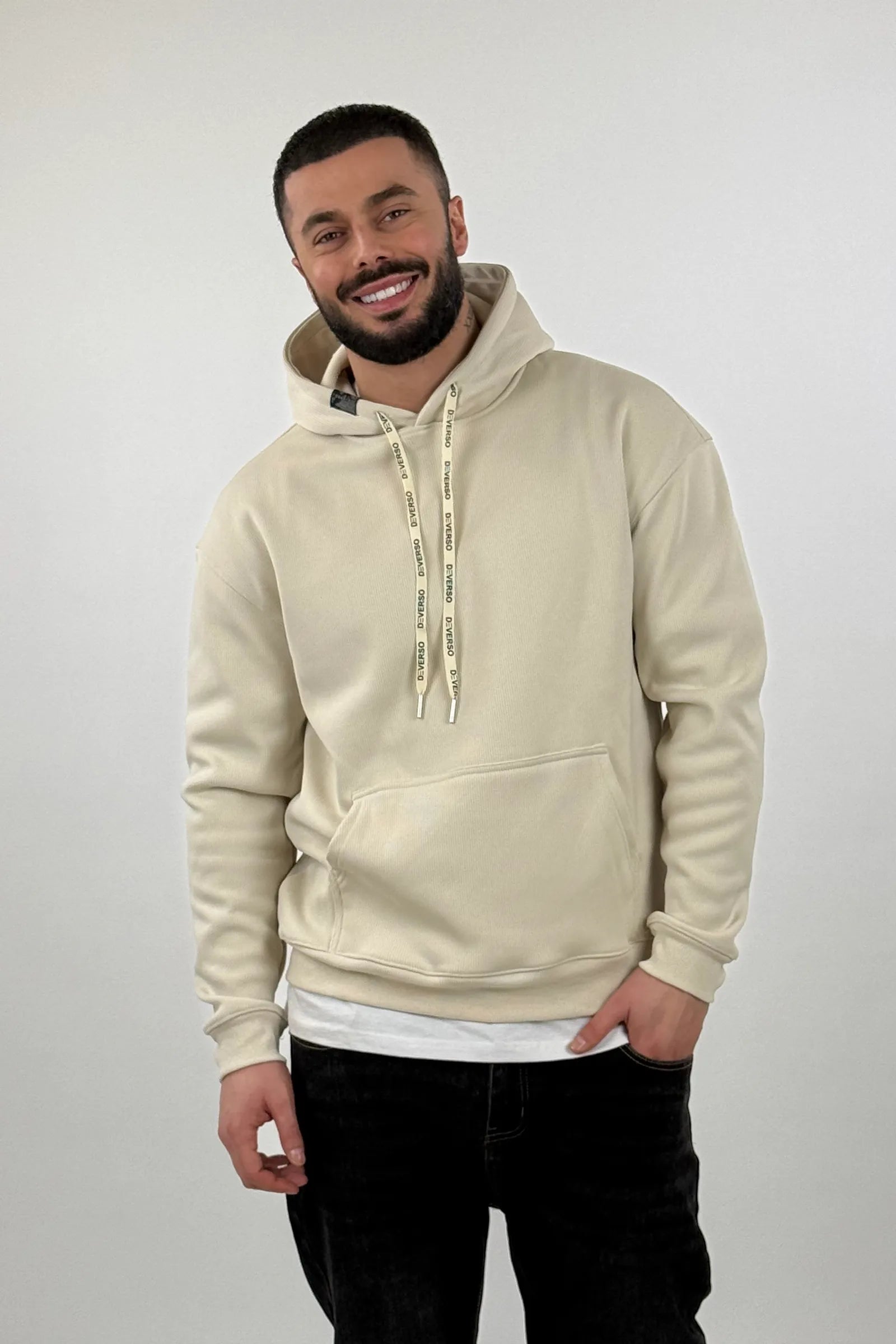 Duks relaxed fit kangaroo