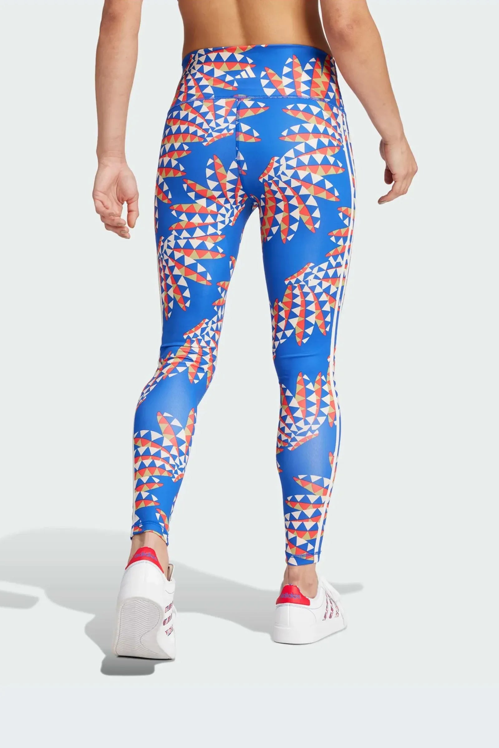 hellanke Adidas x FARM Rio 7/8 Leggings (Blue & Orange) IQ4508
