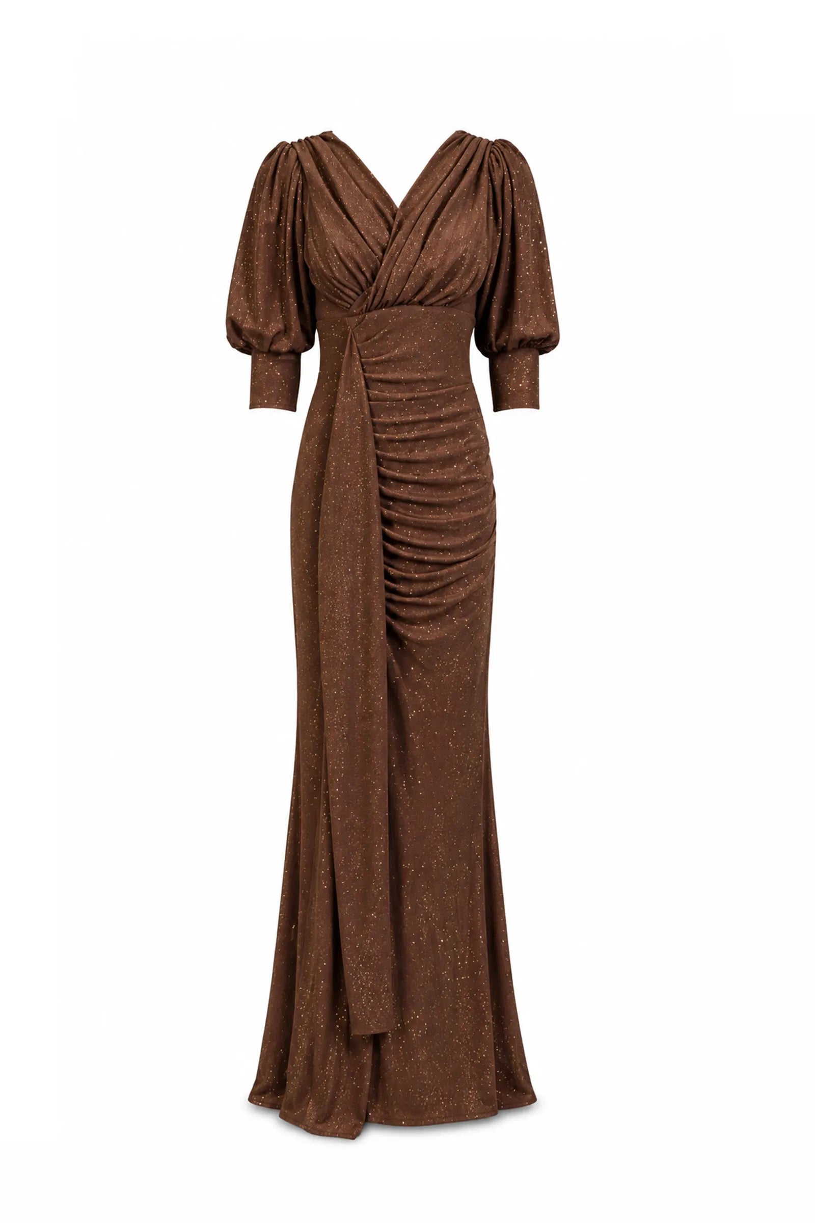 Fustan maxi glittery
