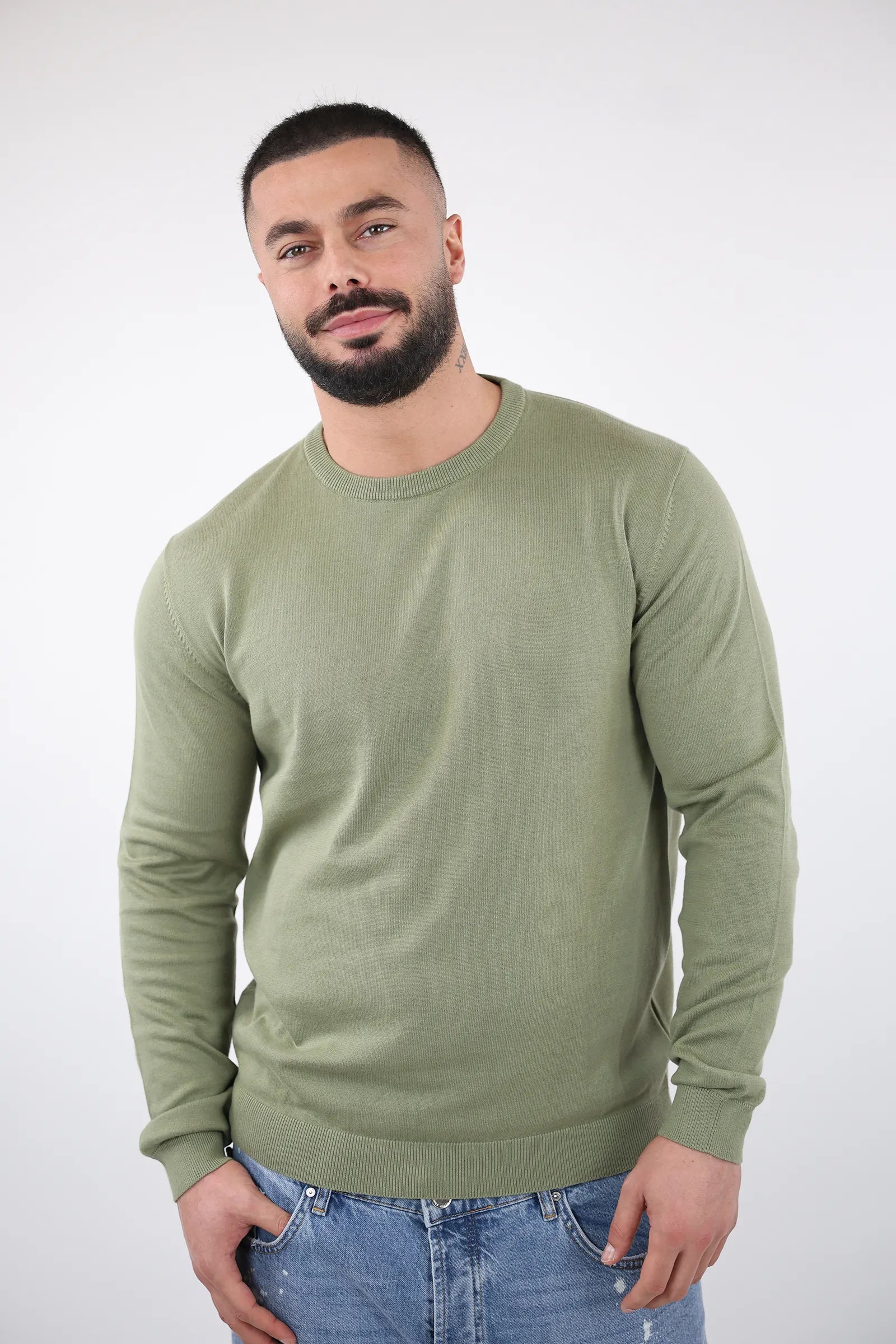 XHEMPER Crewneck Pullover