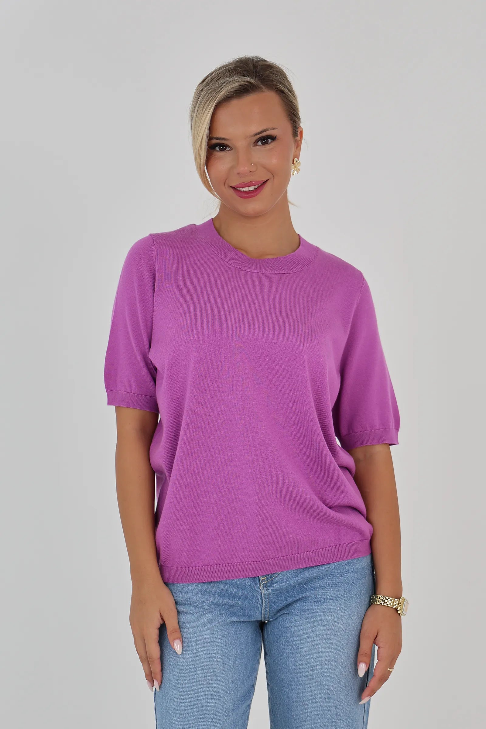 Maice knit tee