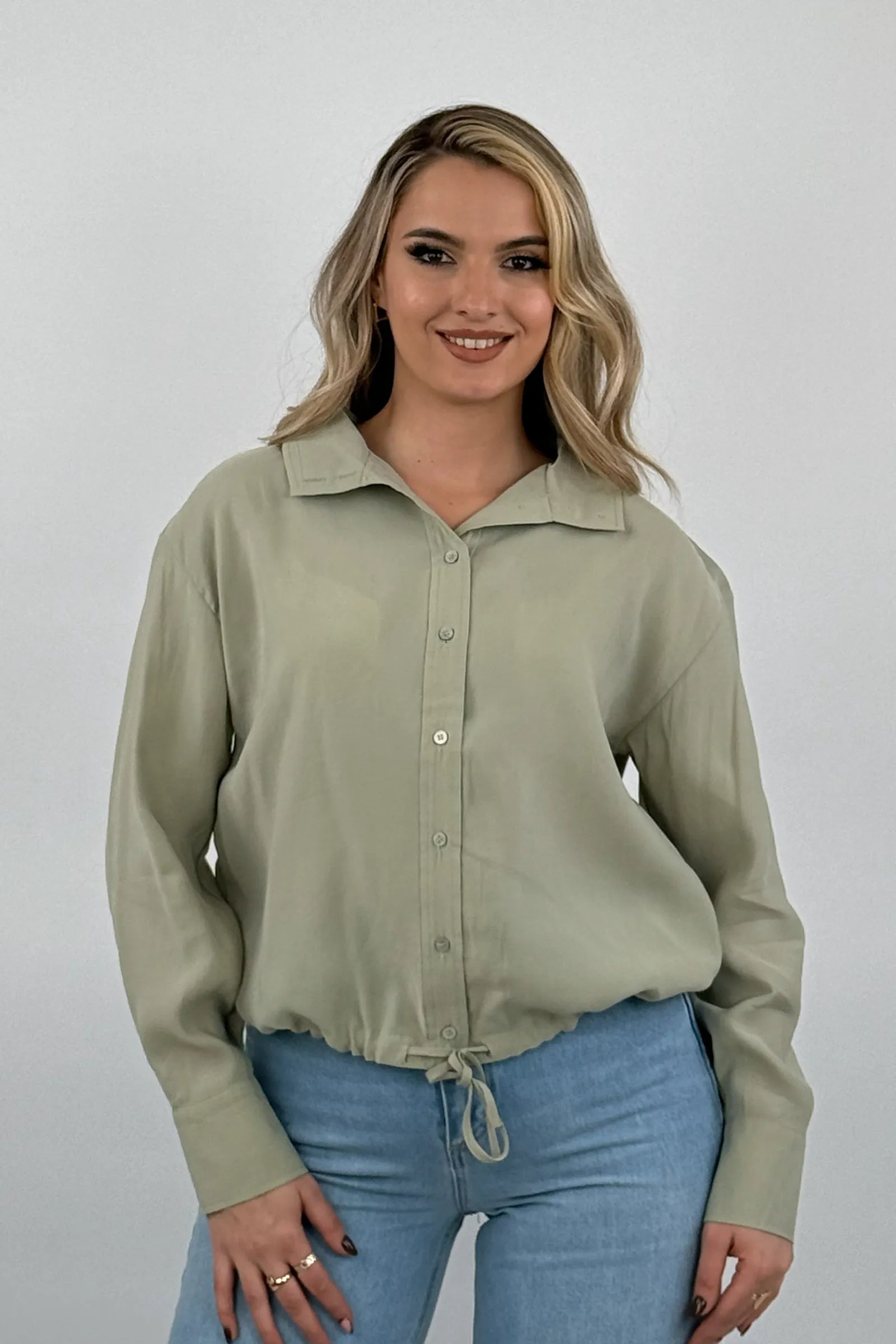 Kemishe collared top