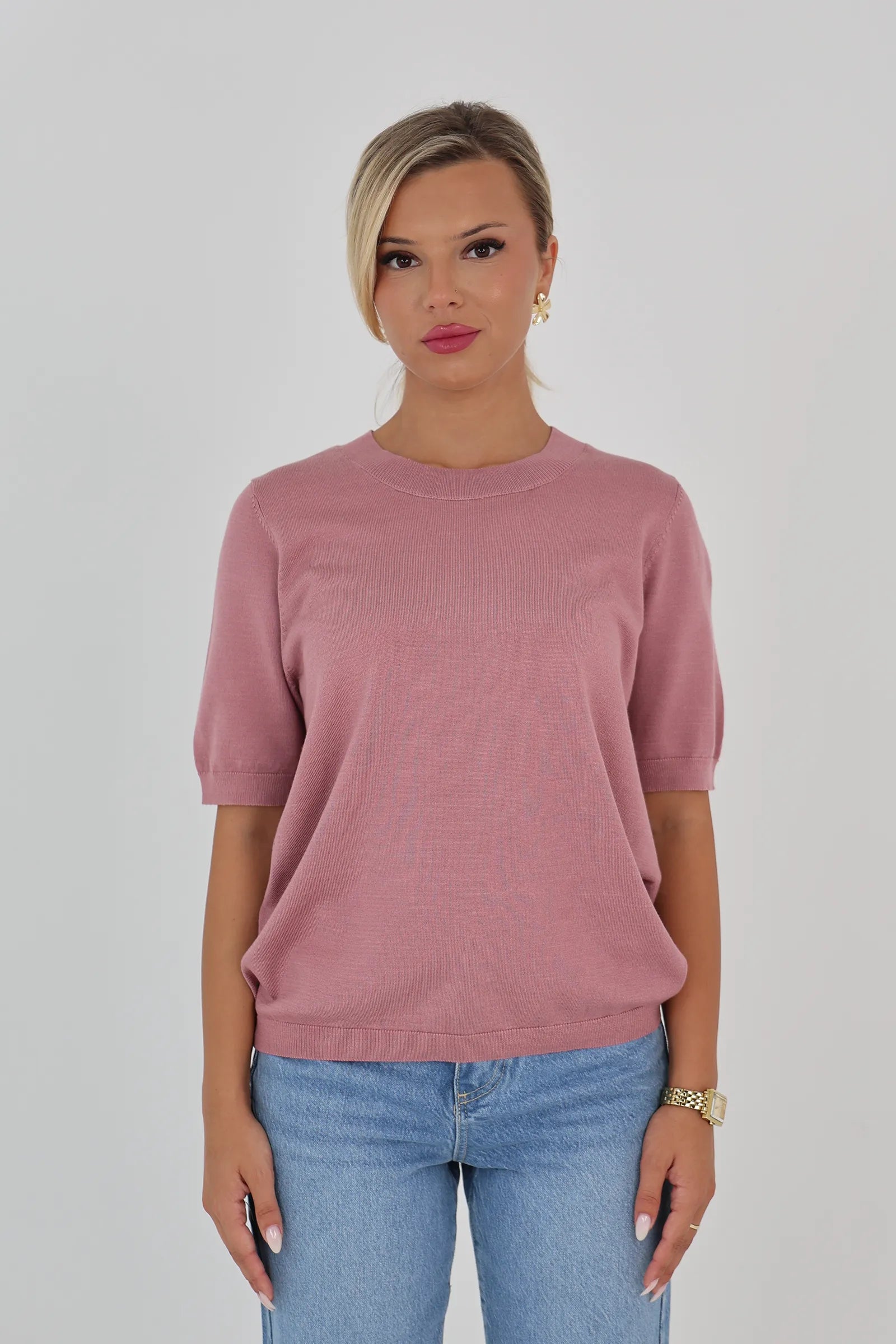 Maice knit tee