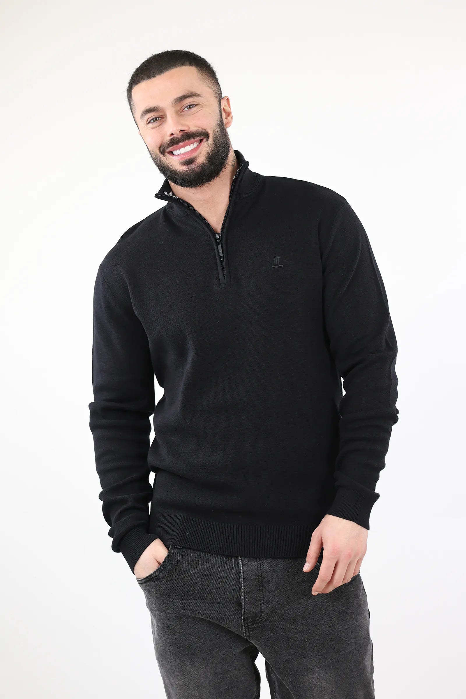 XHEMPER Classic Mock Neck