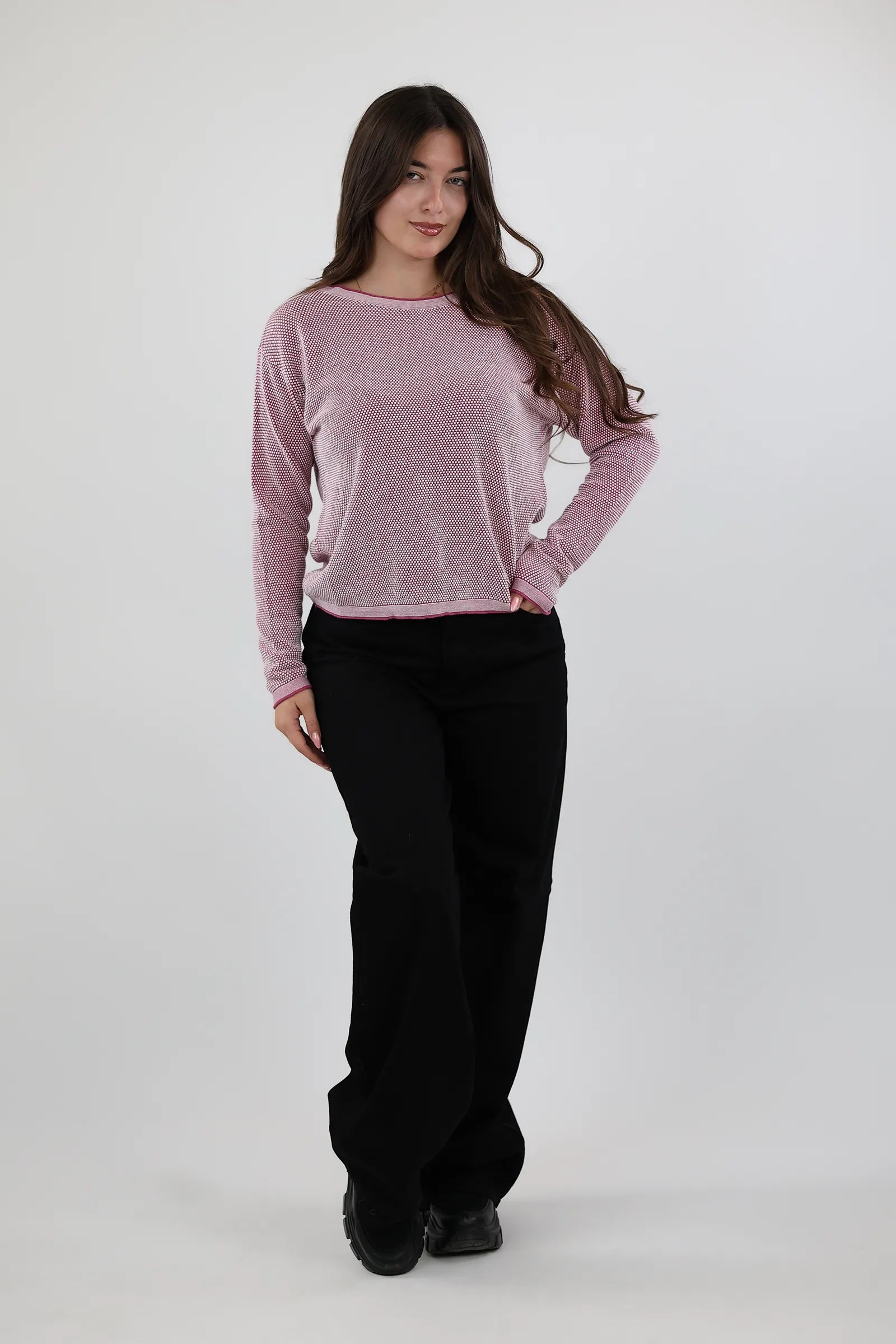 BLUZË BASIC WASHED