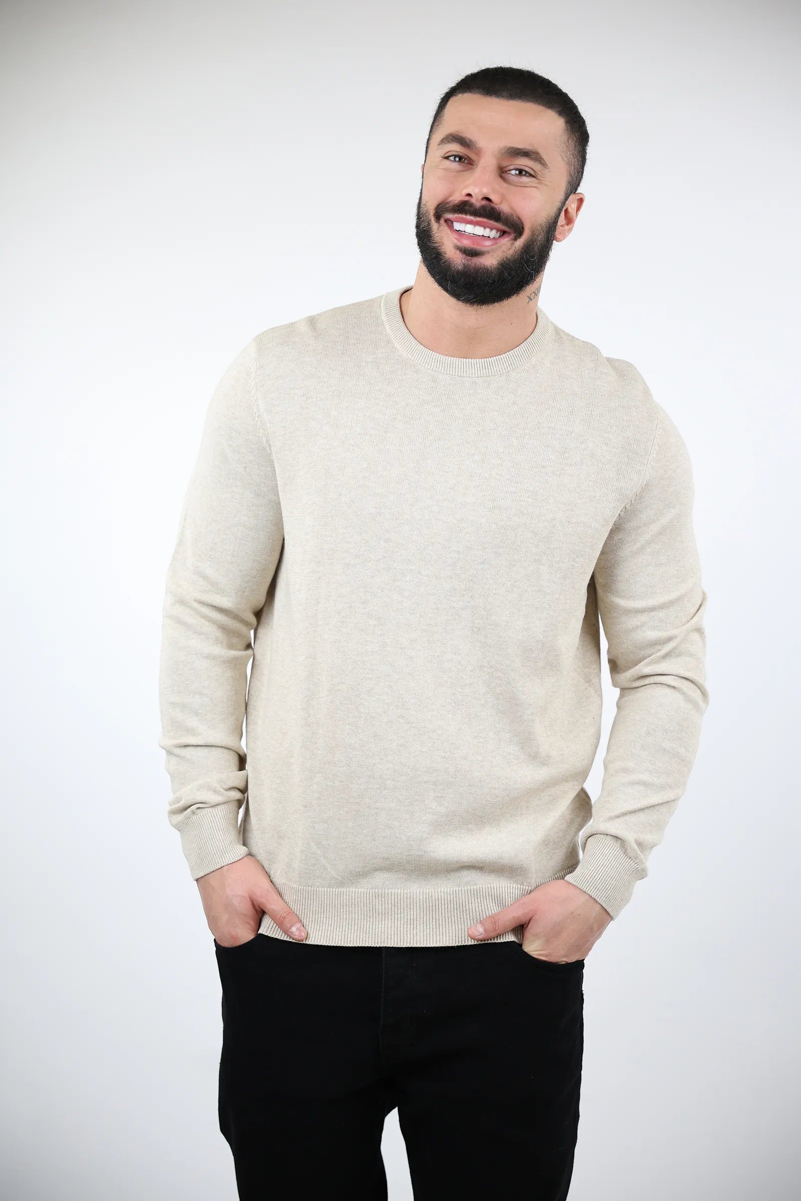 XHEMPER Classic tan knit