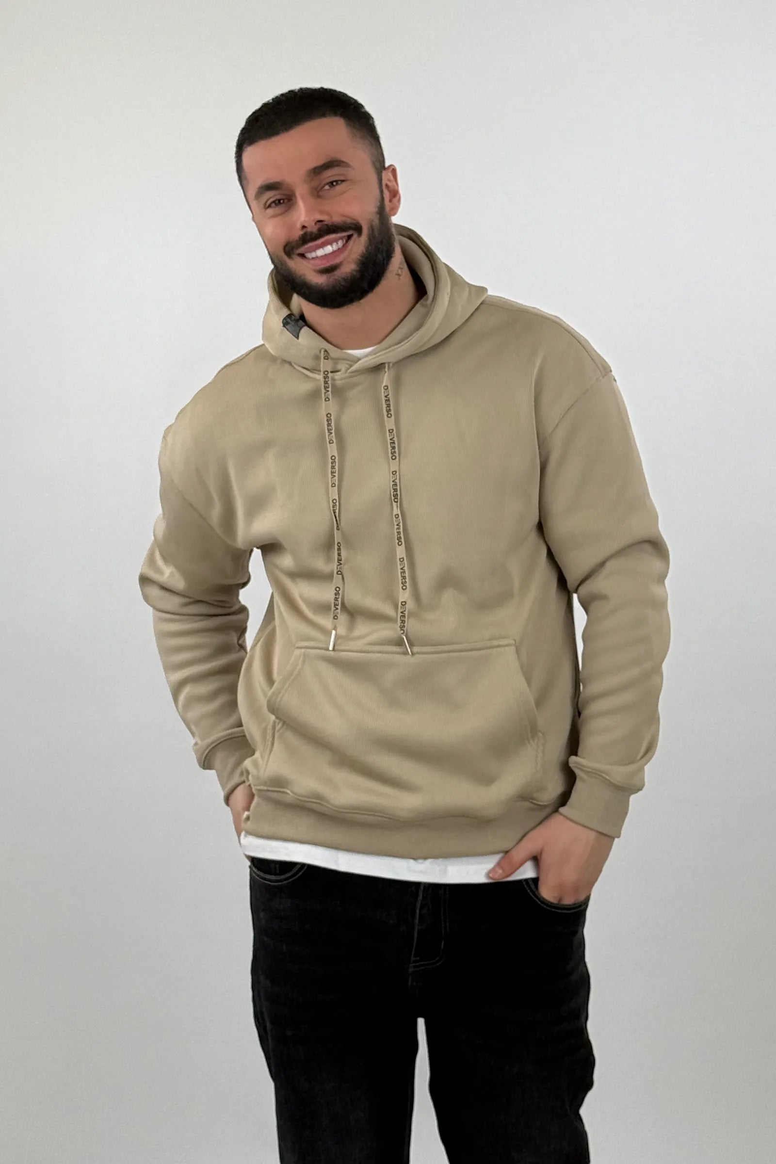 Duks relaxed fit kangaroo