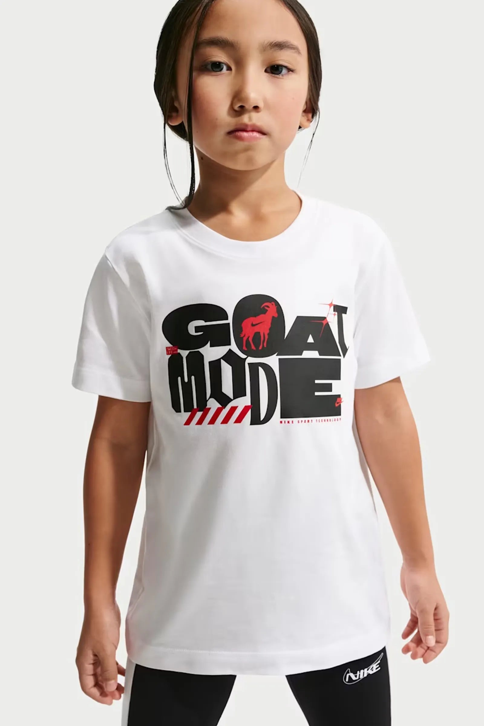Maice nike sportswear goat mode junior white t-shirt II0459-100