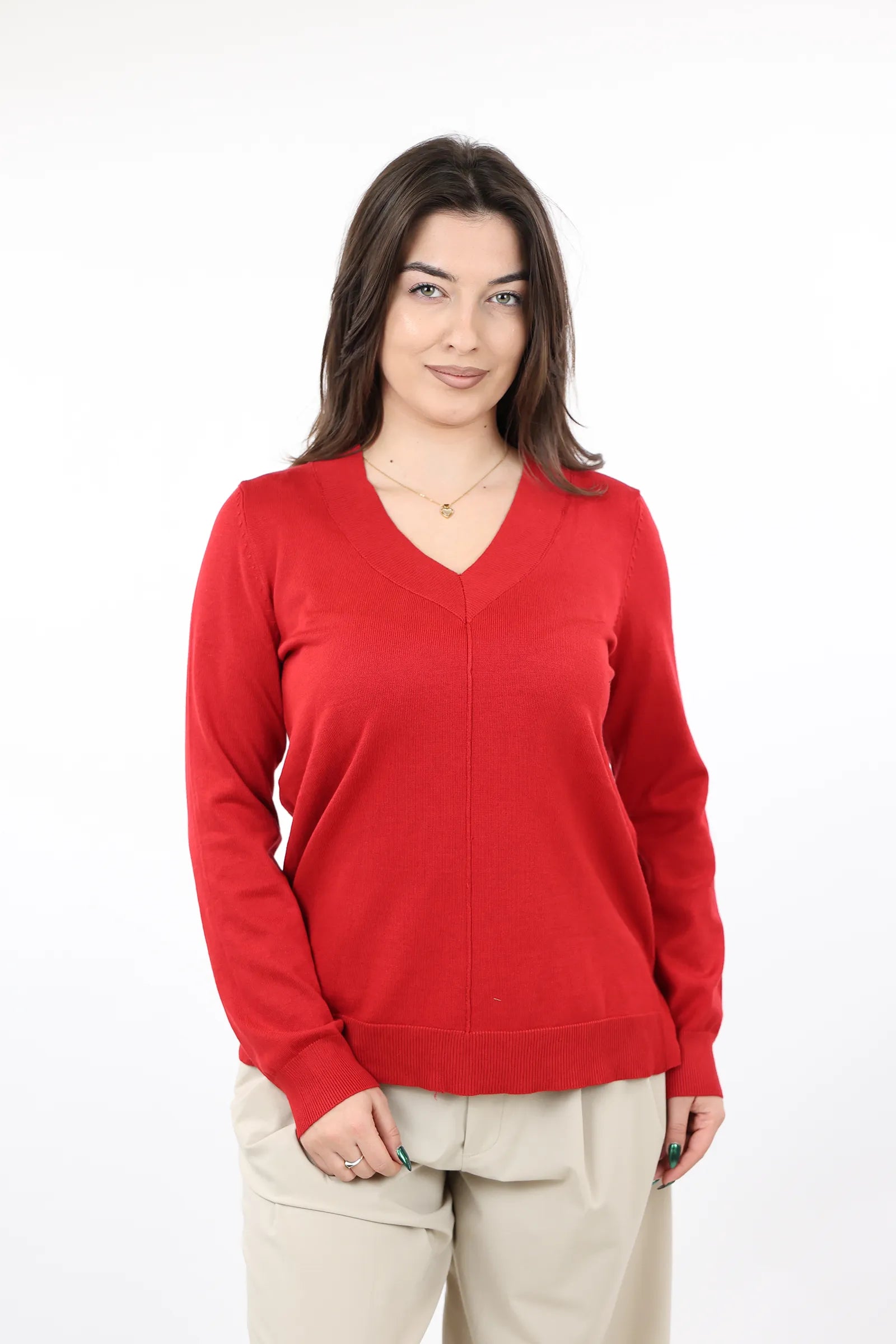 XHEMPER Merino V-Neck