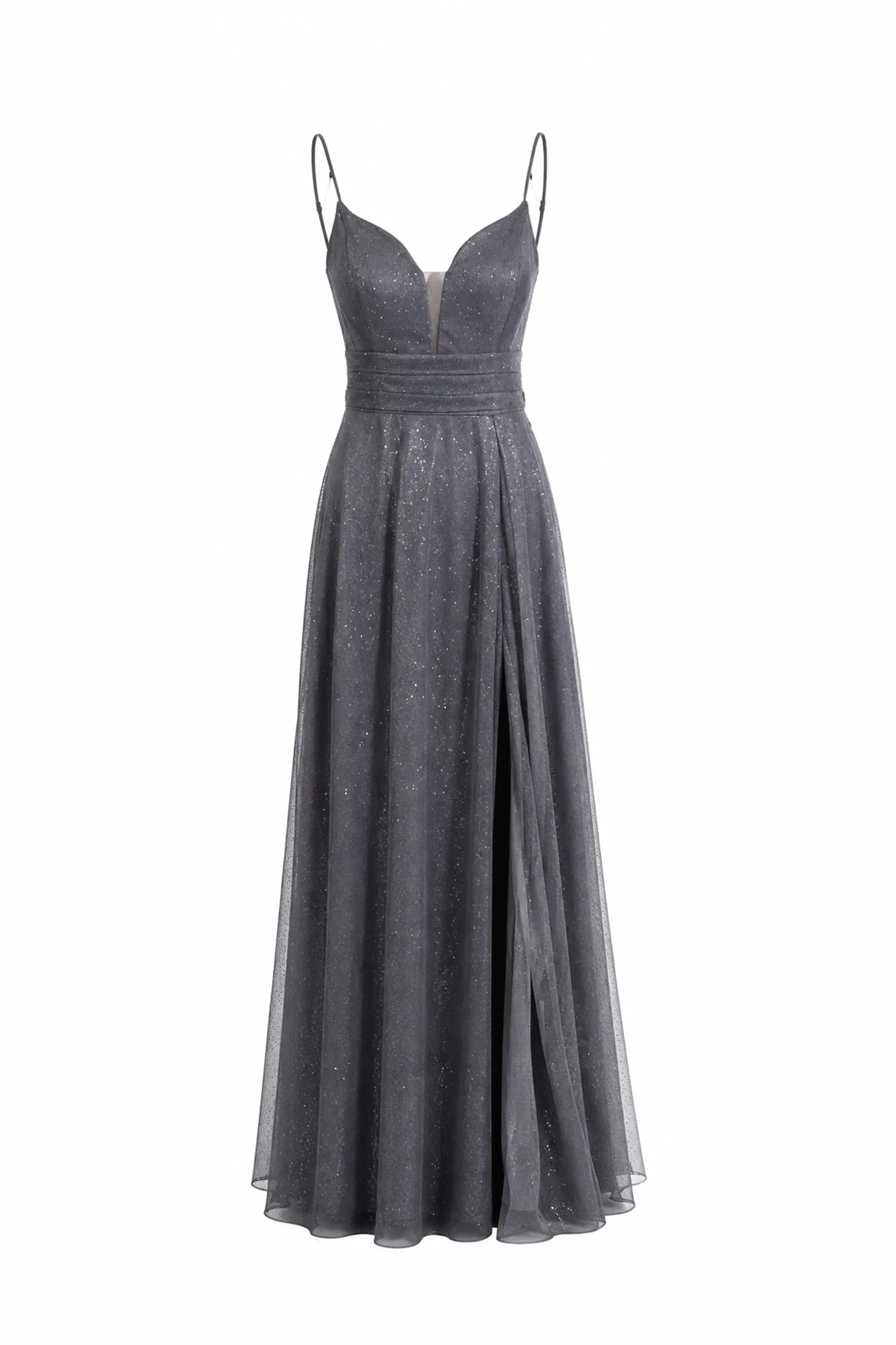 Fustan grey glitter
