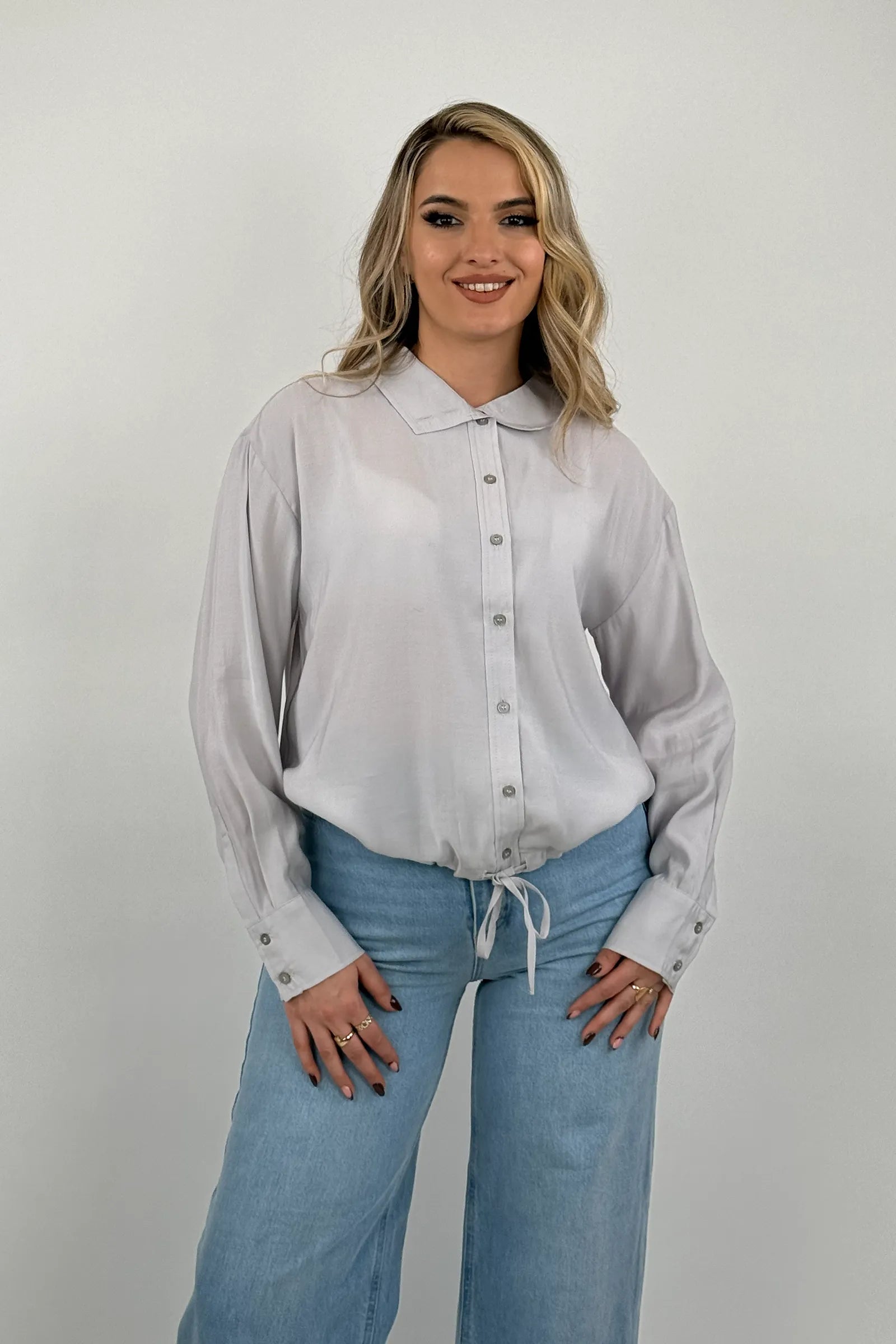 Kemishe collared top