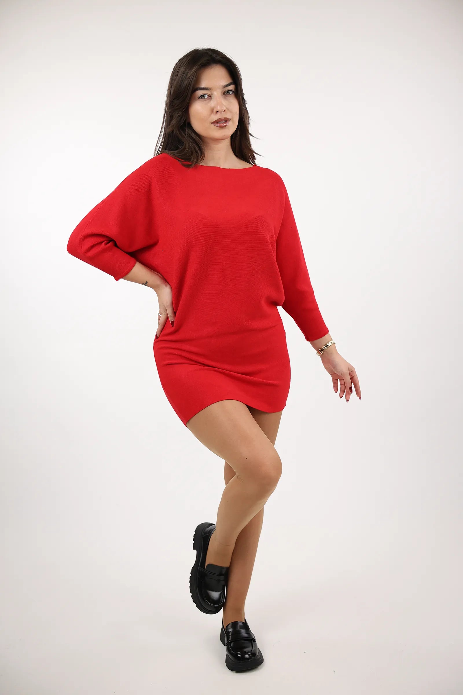 XHEMPER Batwing Dress