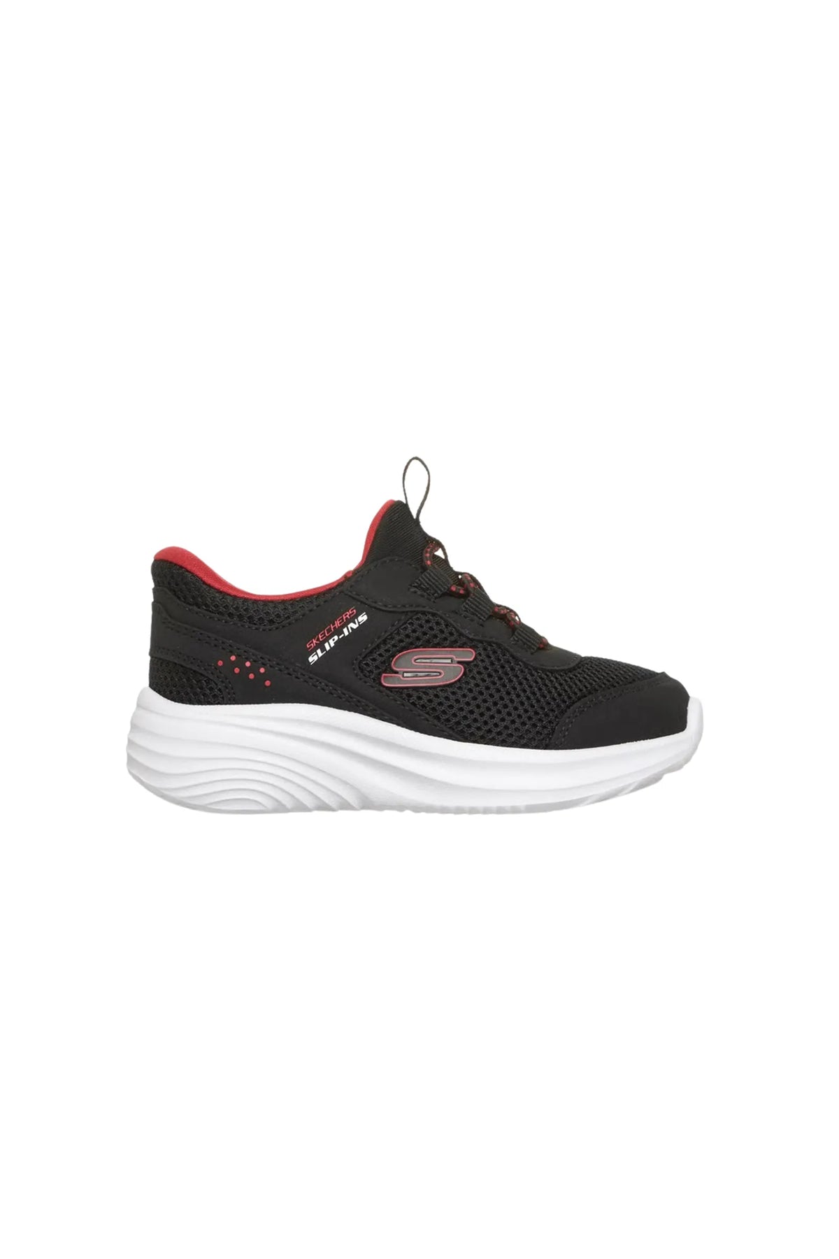 Skechers boys hands free slip-ins-bounder pro 404208N-BLK