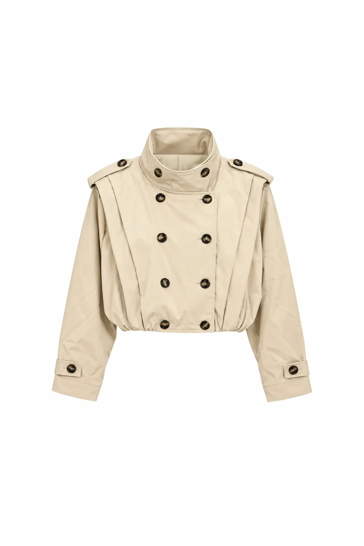 Jakne beige cropped