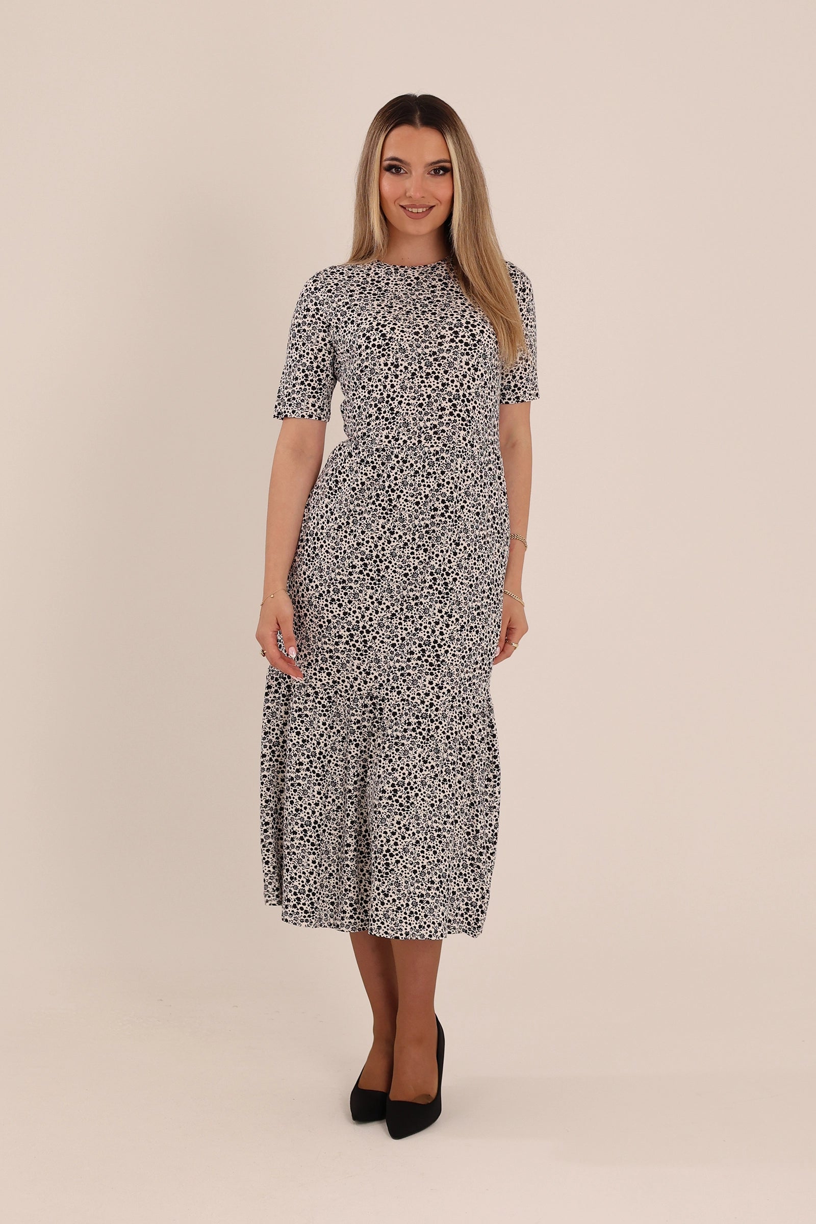 Fustan ditsy floral