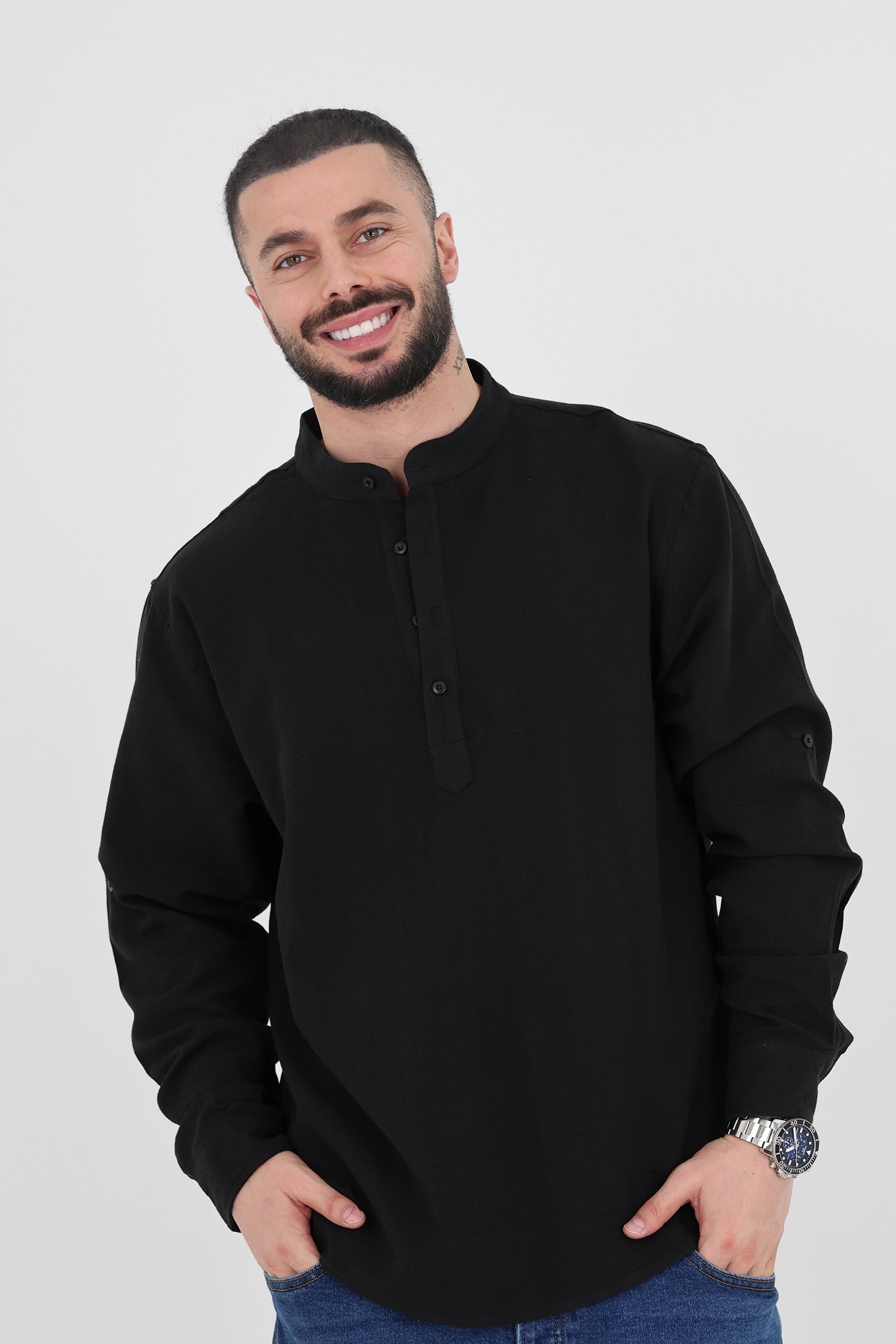 Kemishe half button