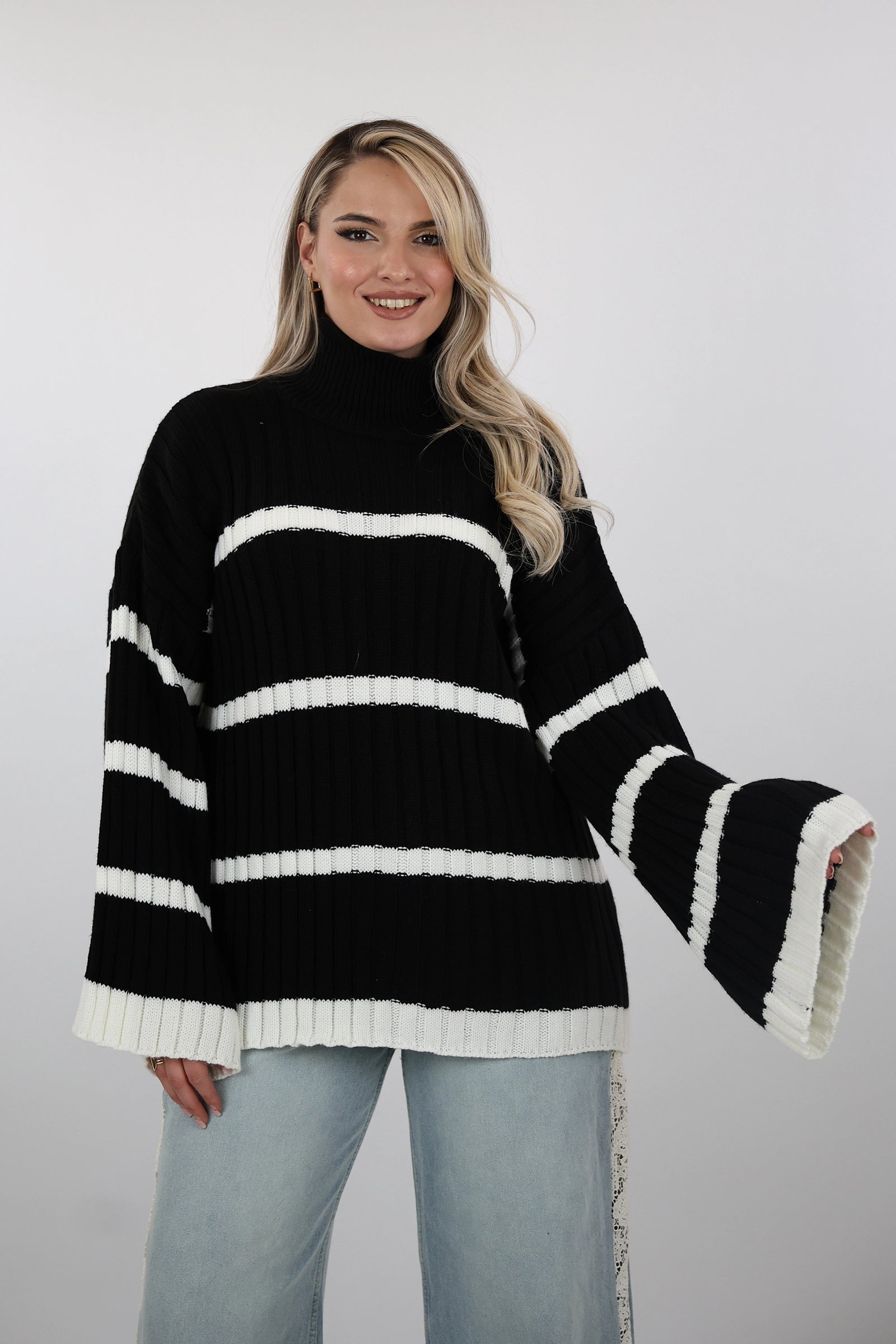 Xhemper striped ribbed