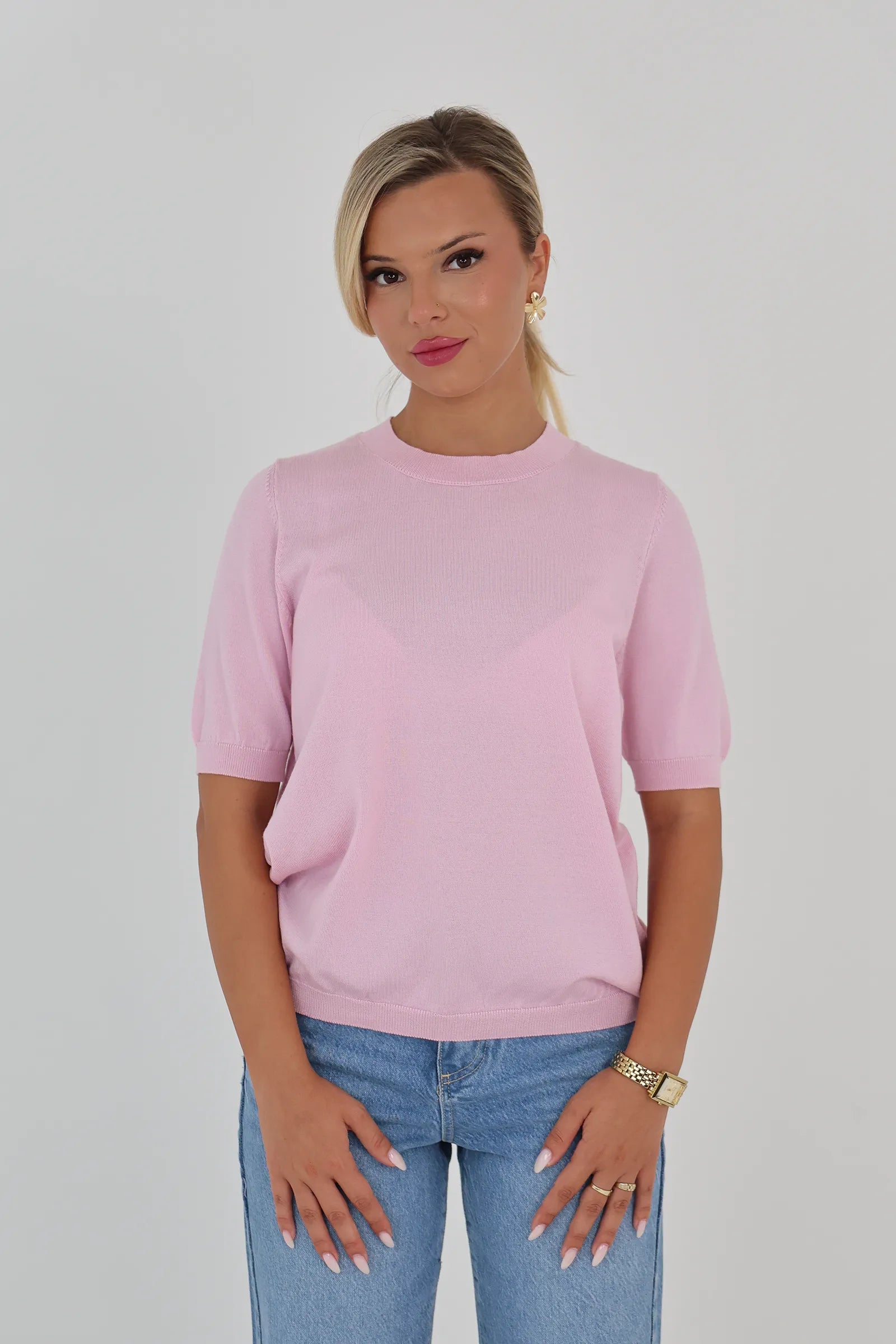 Maice knit tee