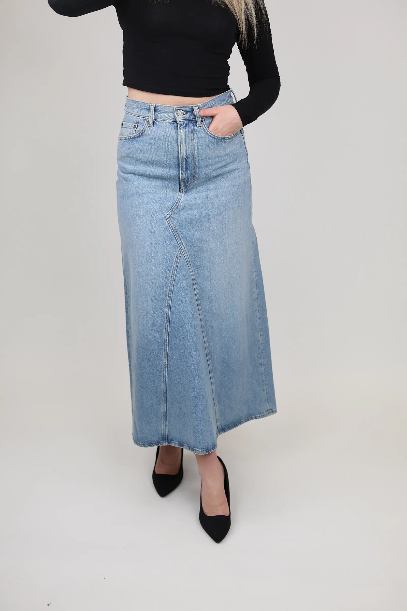 Fund 90s style long denim