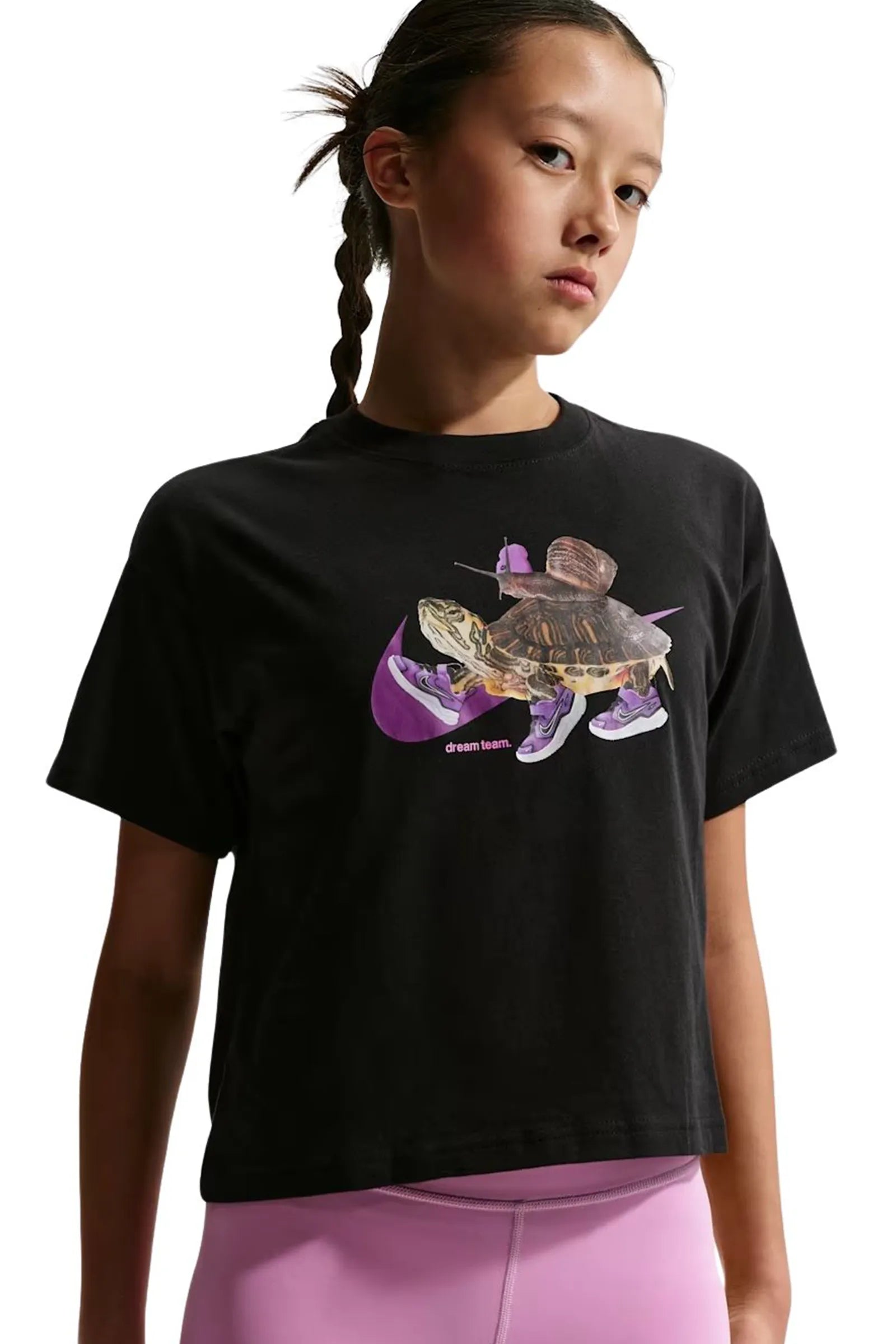 Maice nike girls kids black boxy II0884-010