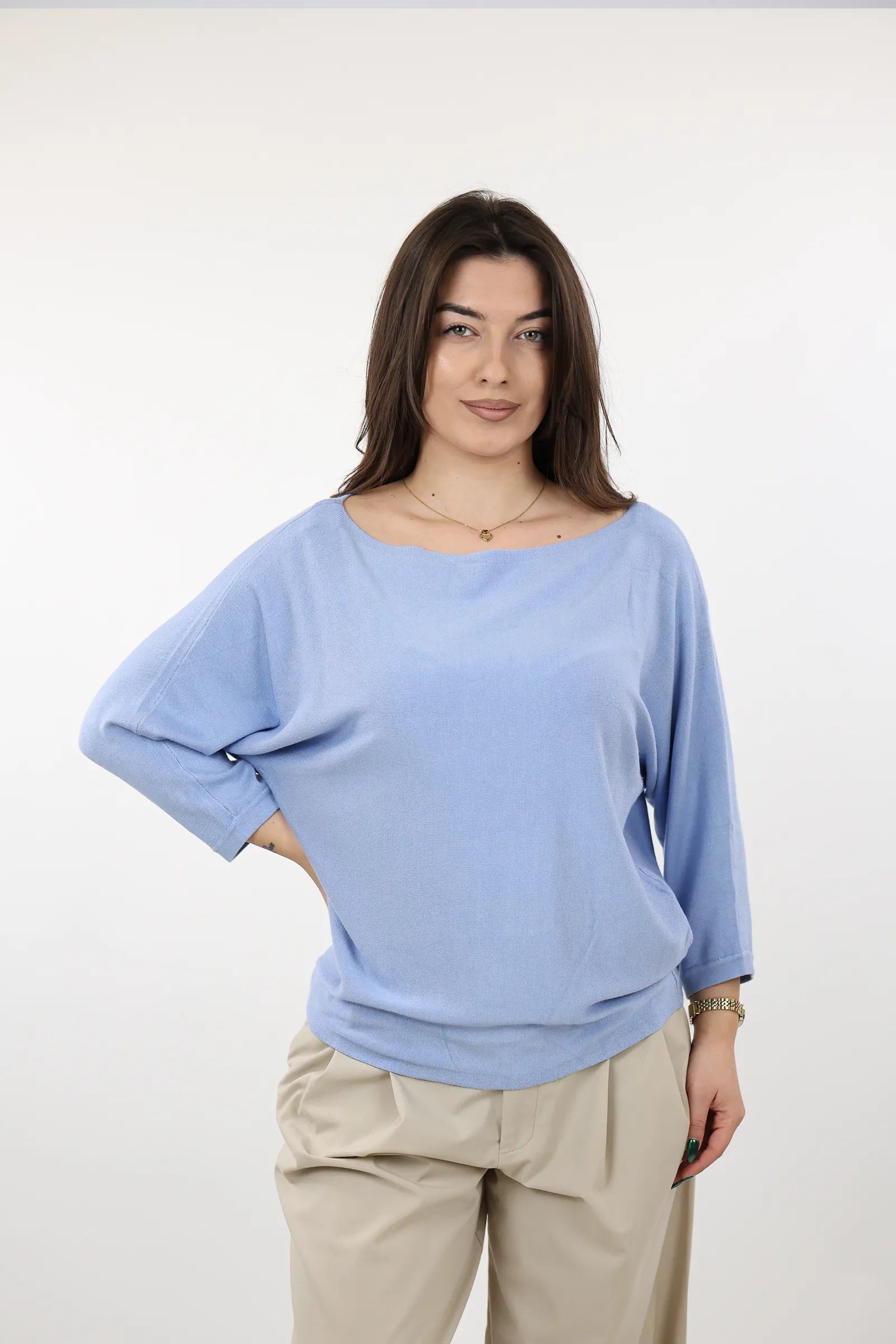 BLUZË Casual Knit Pullover