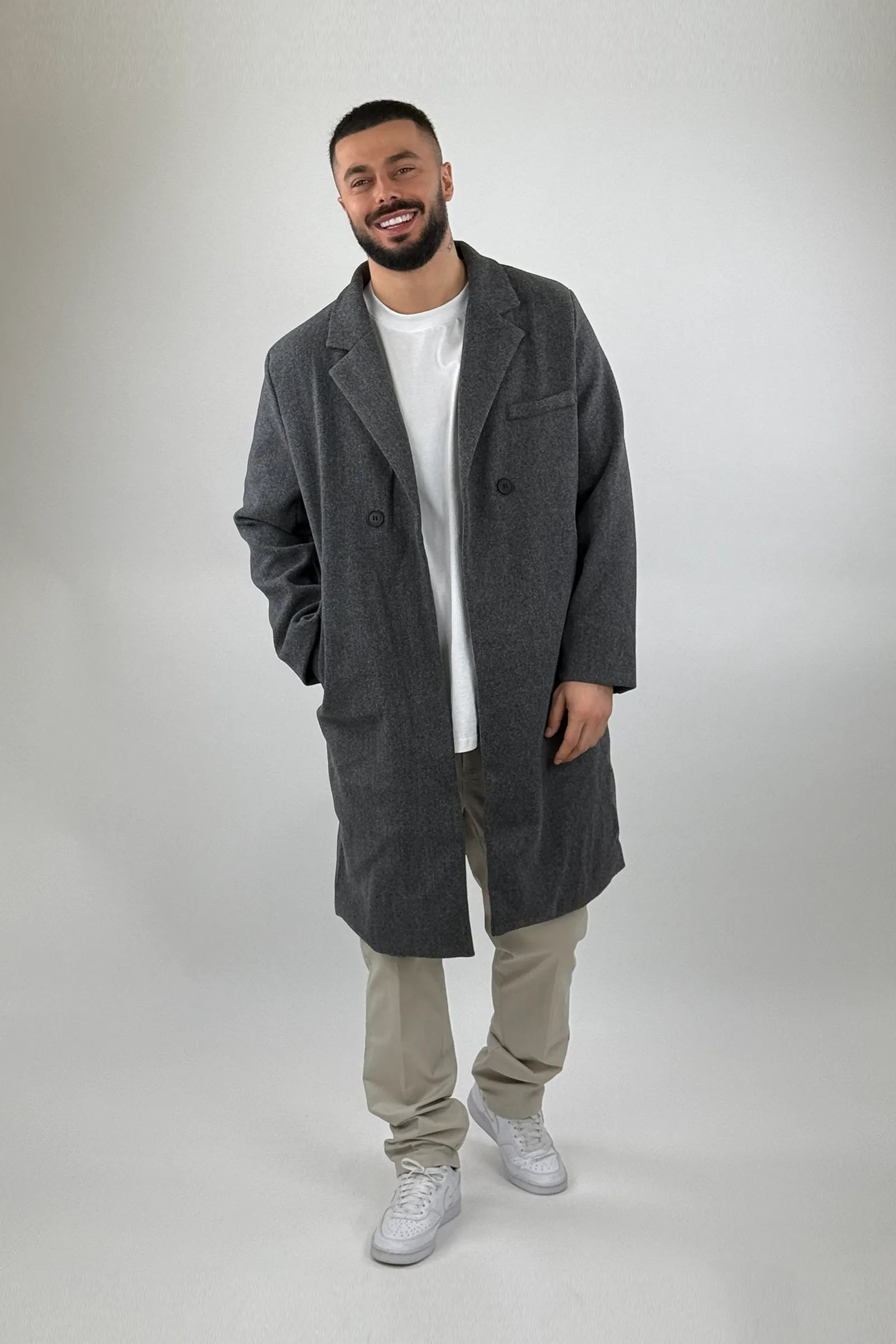 Pallto tweed overcoat