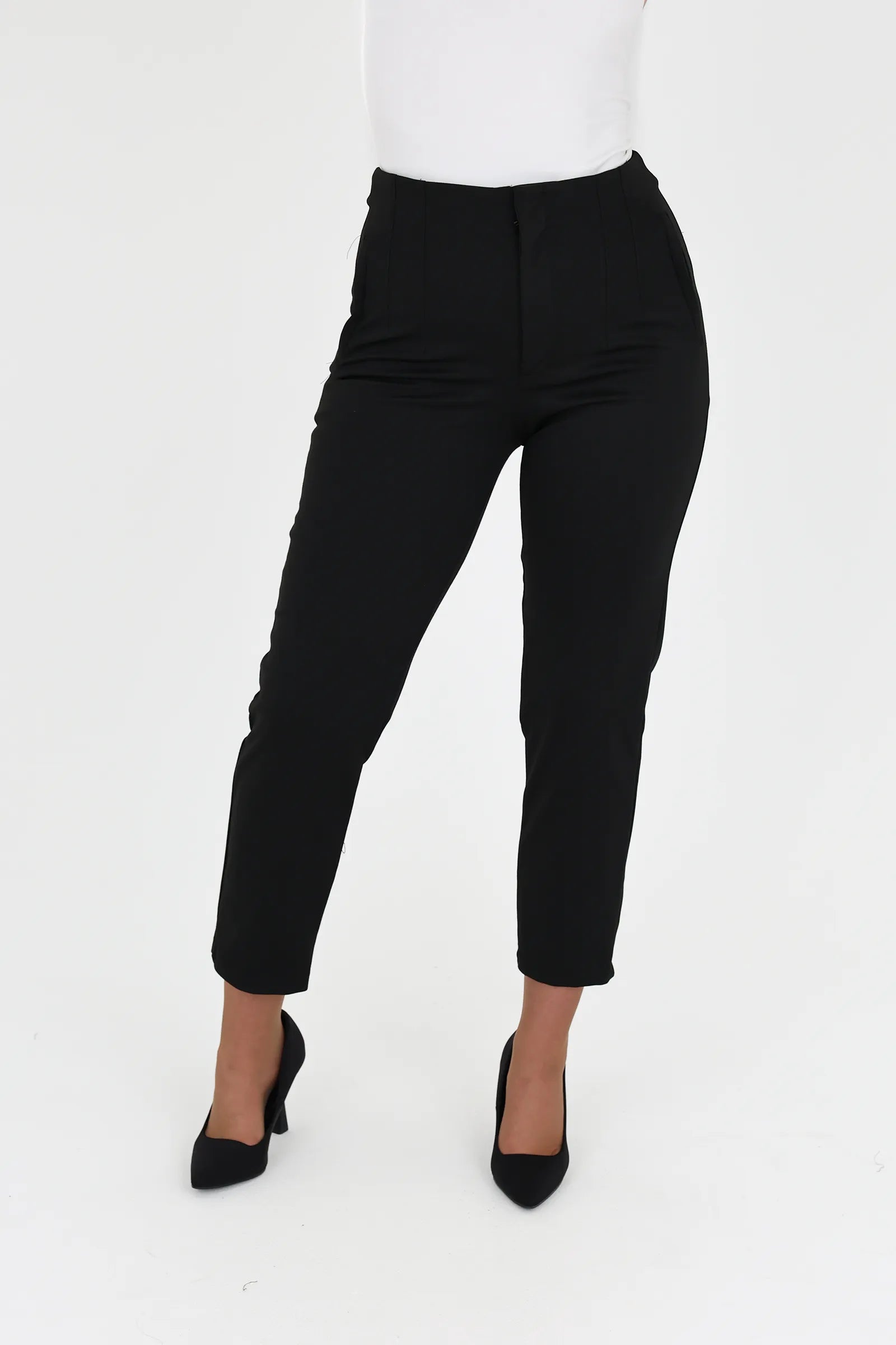 Pantallona cropped ankle
