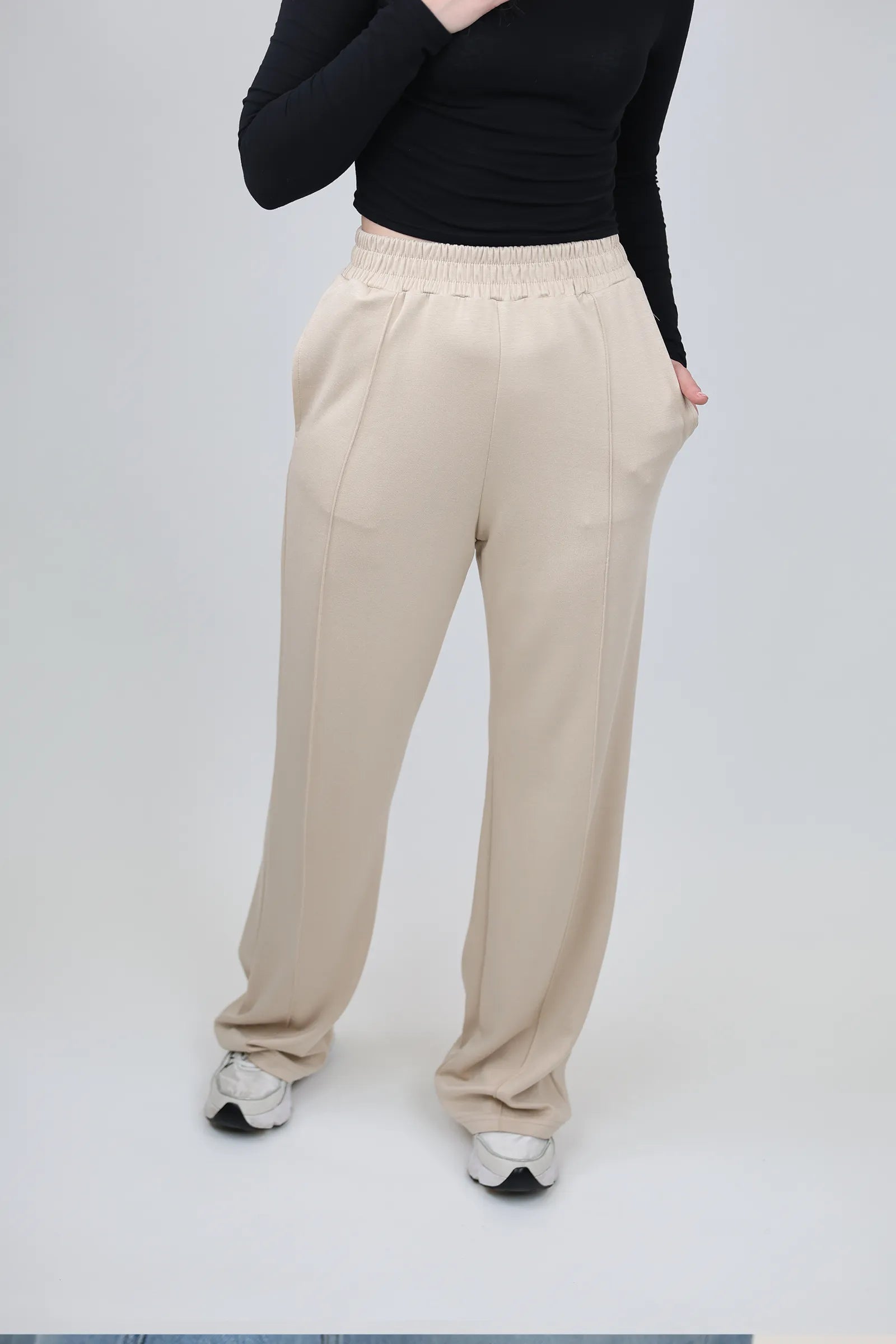 Trenerka wide leg joggers