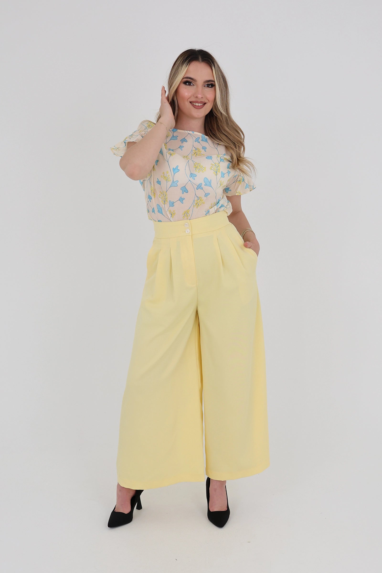 Maice floral short sleeve