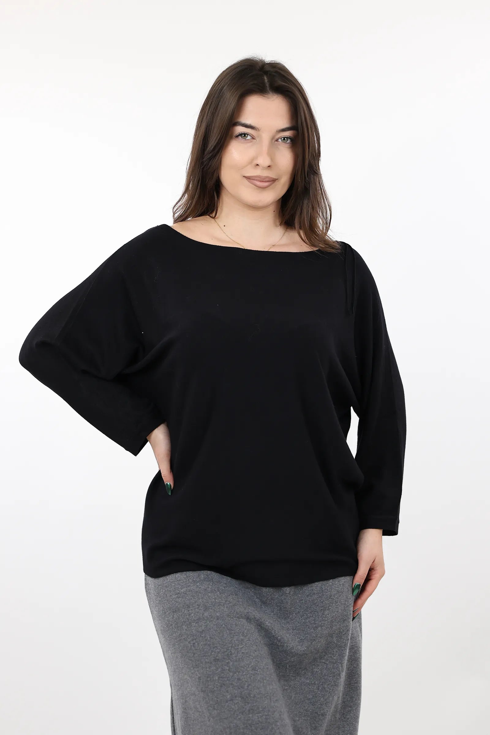 BLUZË Casual Knit Pullover