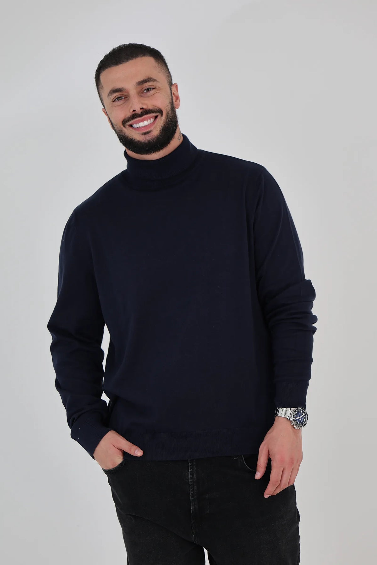 Rrollke classic roll neck