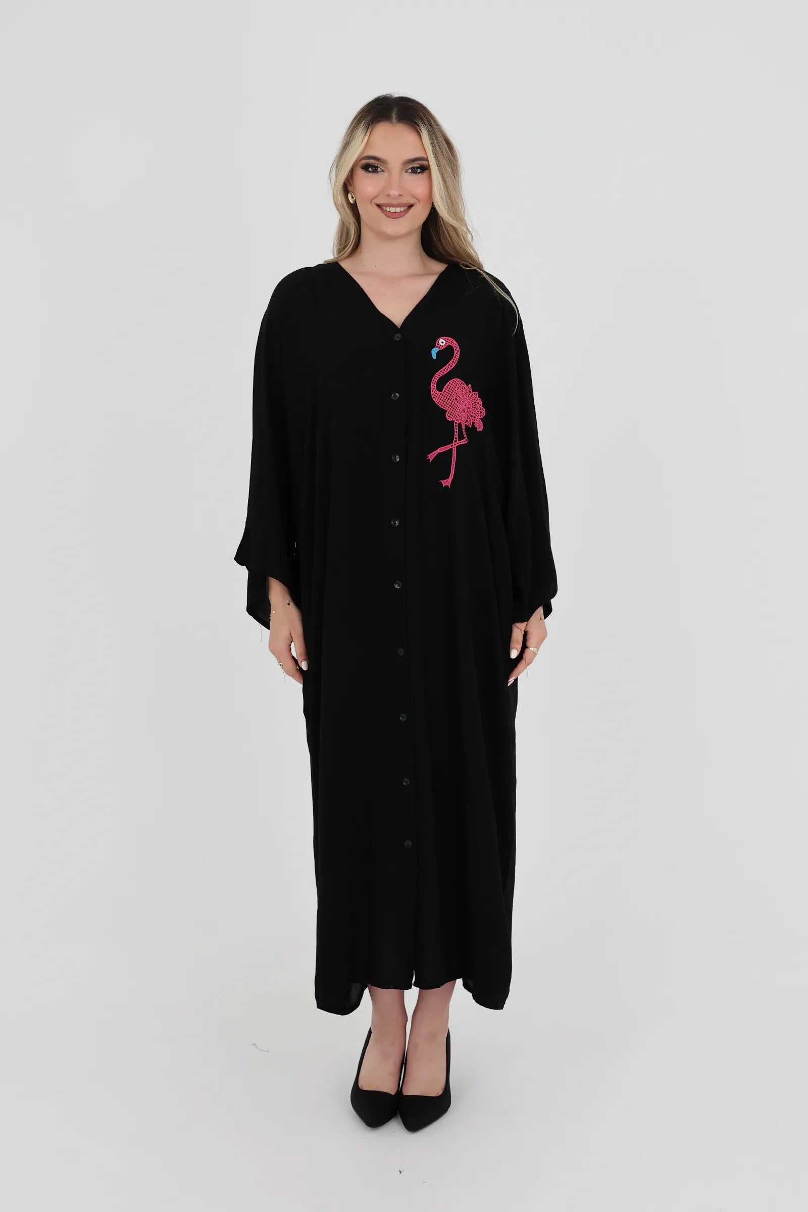 Fustan flamingo