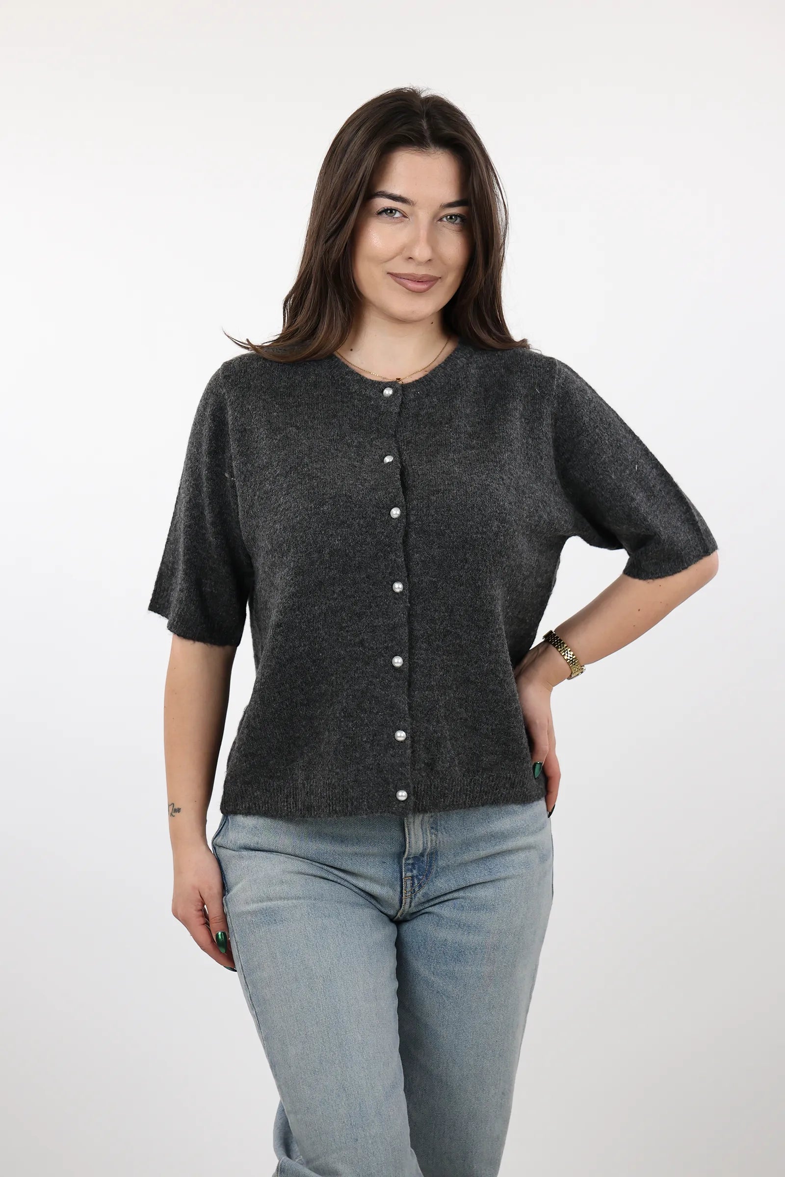MAICË Button-Down Top