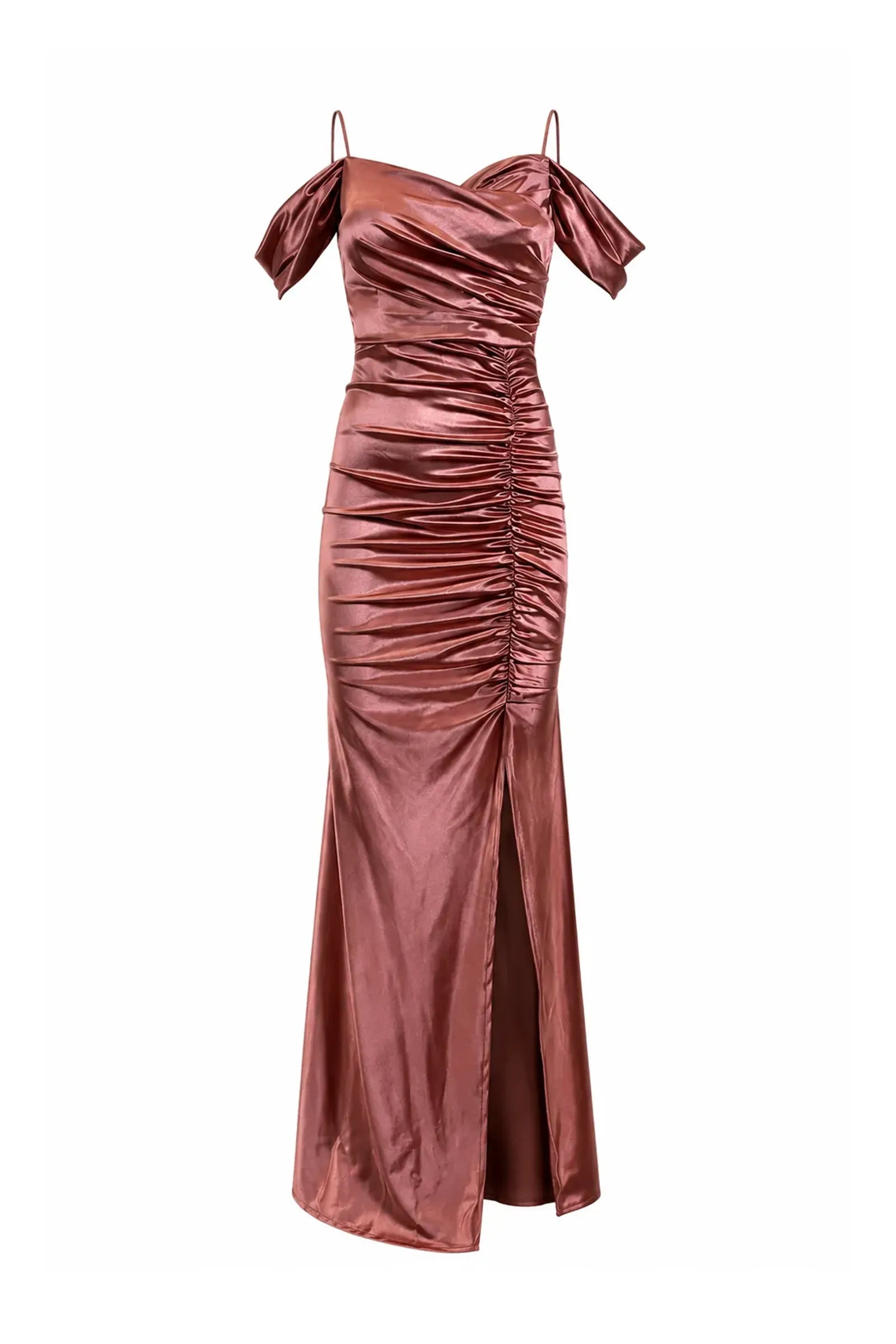 Fustan Satin rose