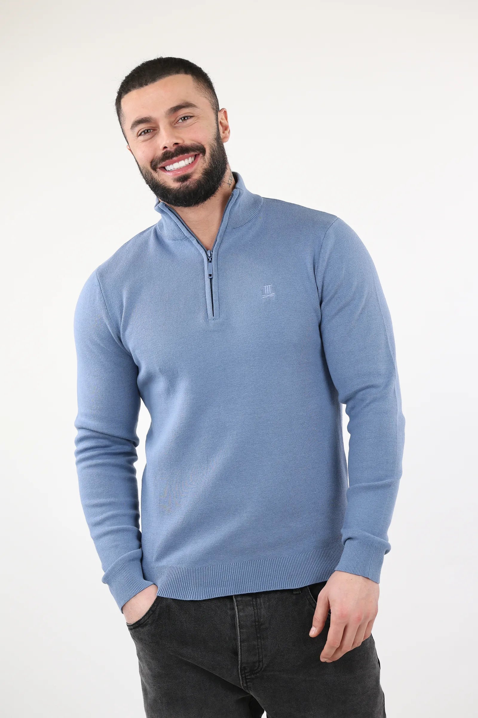 XHEMPER Classic Mock Neck