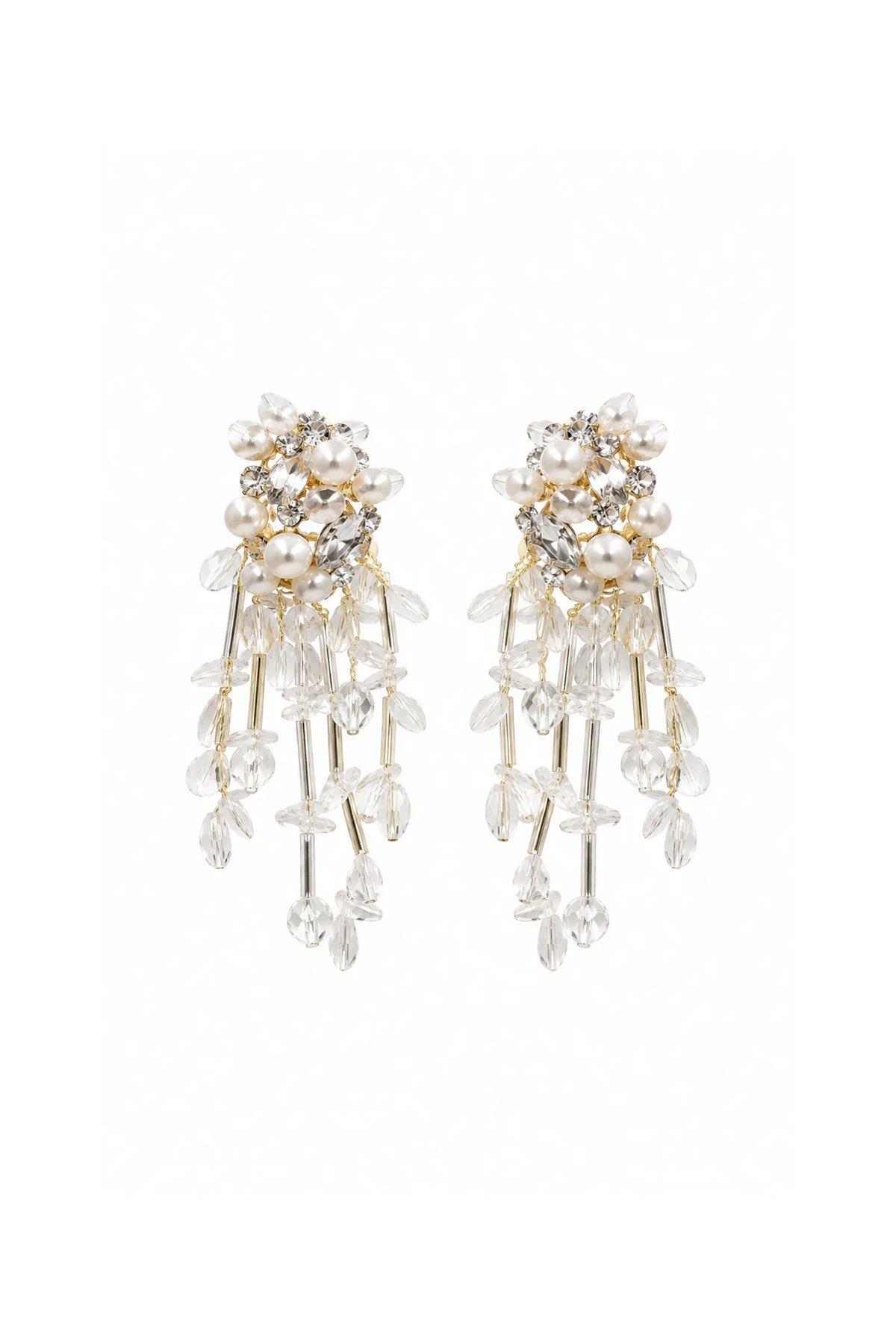 Aksesor pearl and crystal