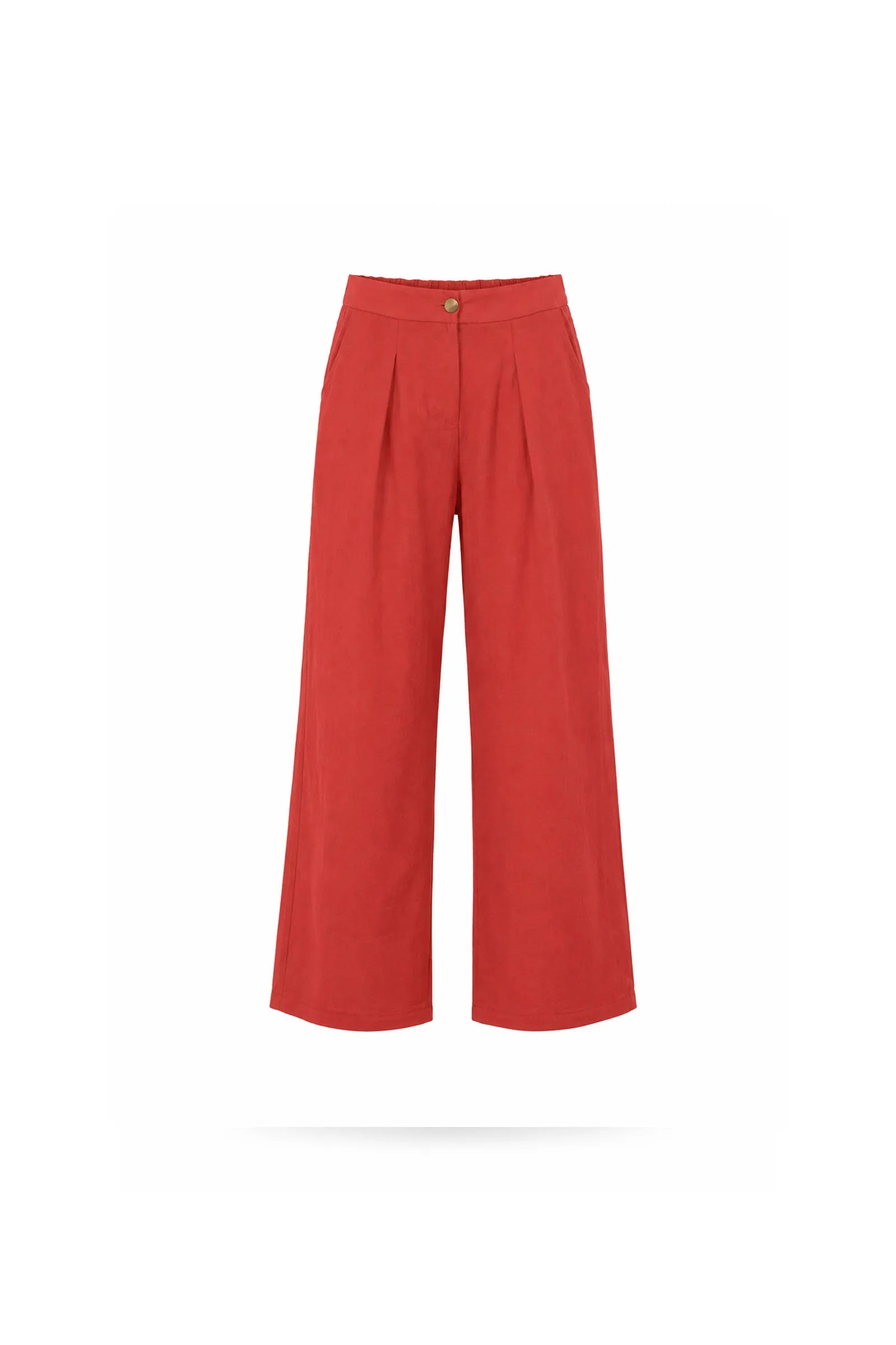 Shallvare red flowy