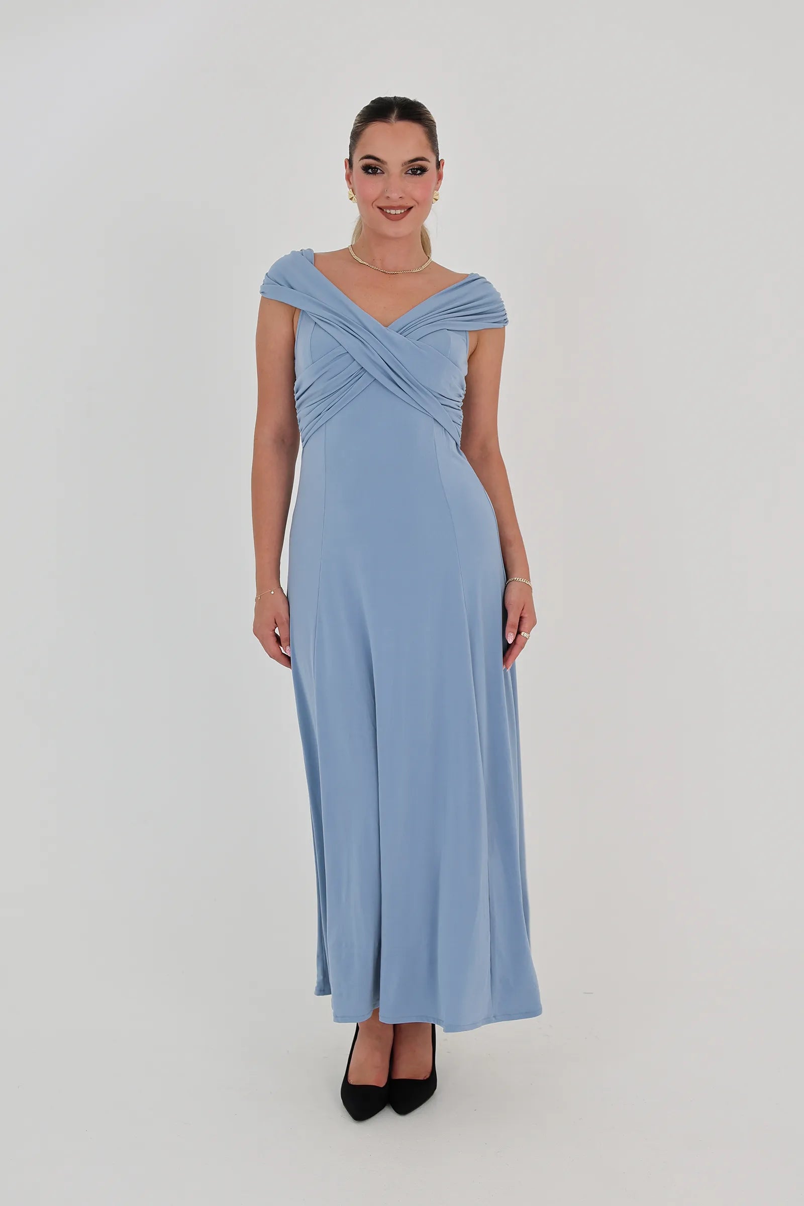 Fustan baby blue
